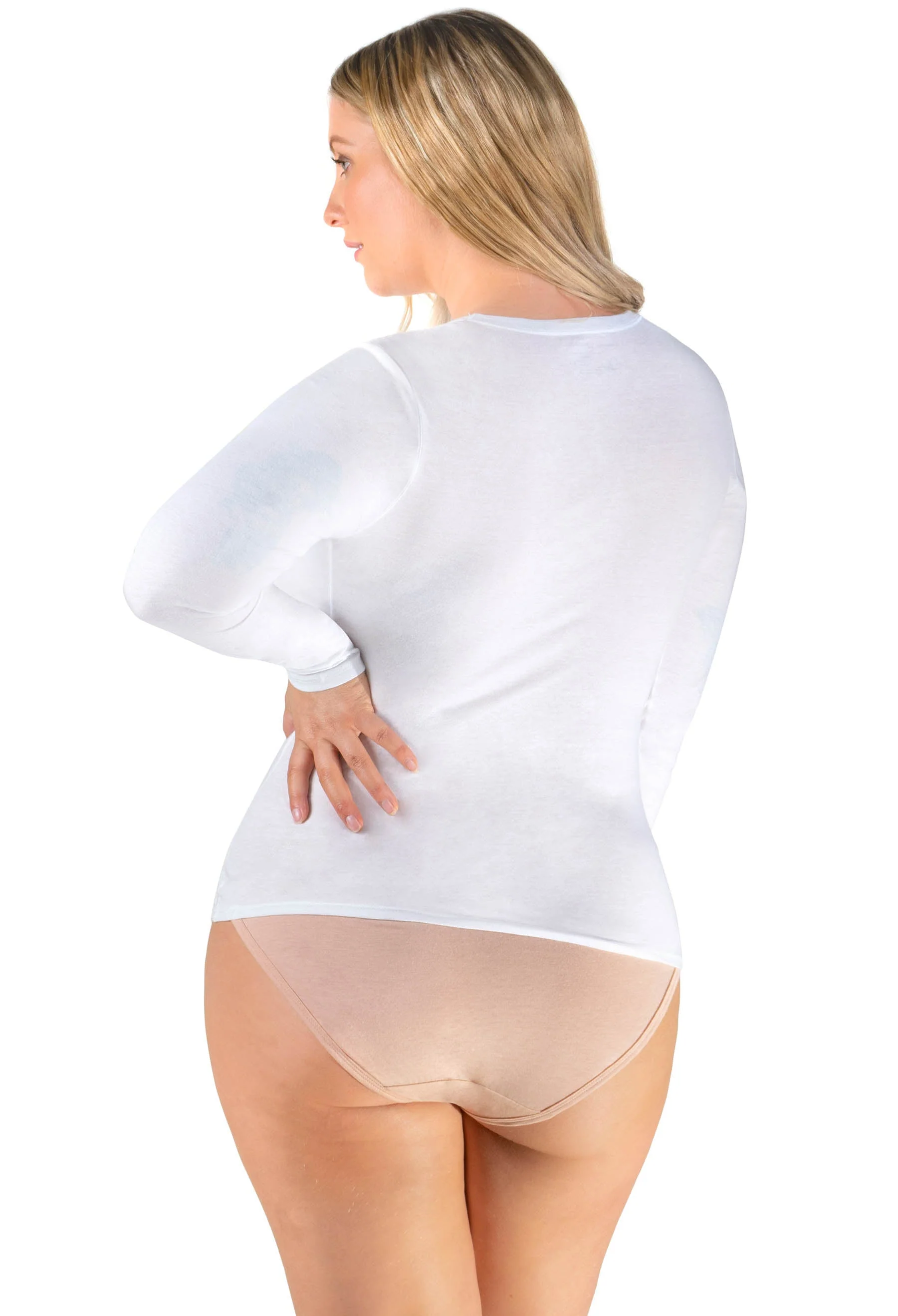 100% Cotton Long Sleeve Top 2 Pack + Menopause Relief Tea - Image 6