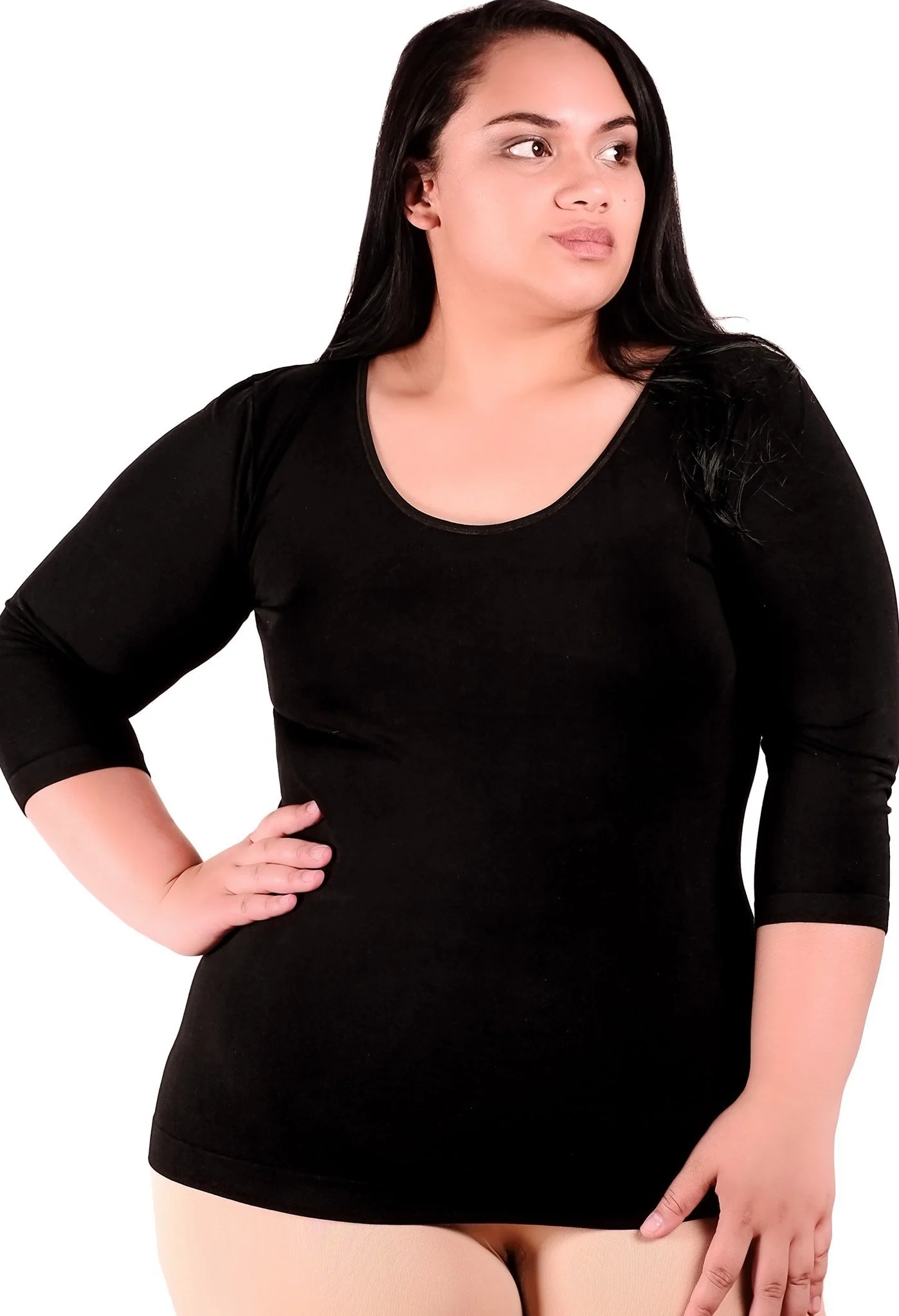 Bamboo 3/4 Sleeve Top - Image 15