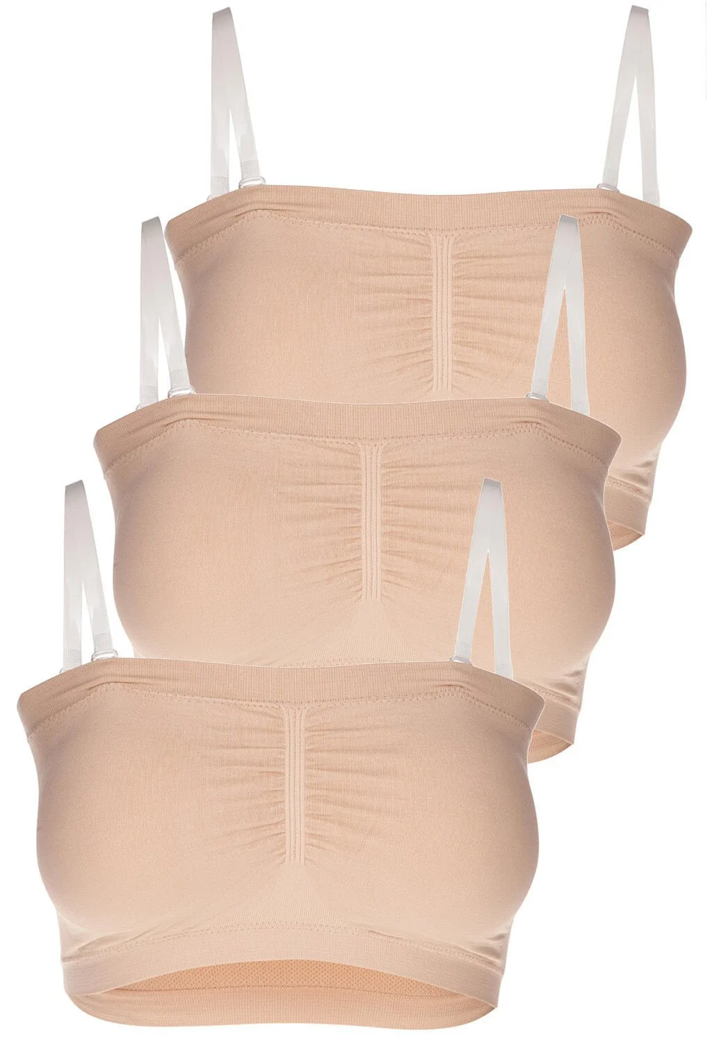 Soft Comfort Padded Bandeau - 3 Pack - Image 14