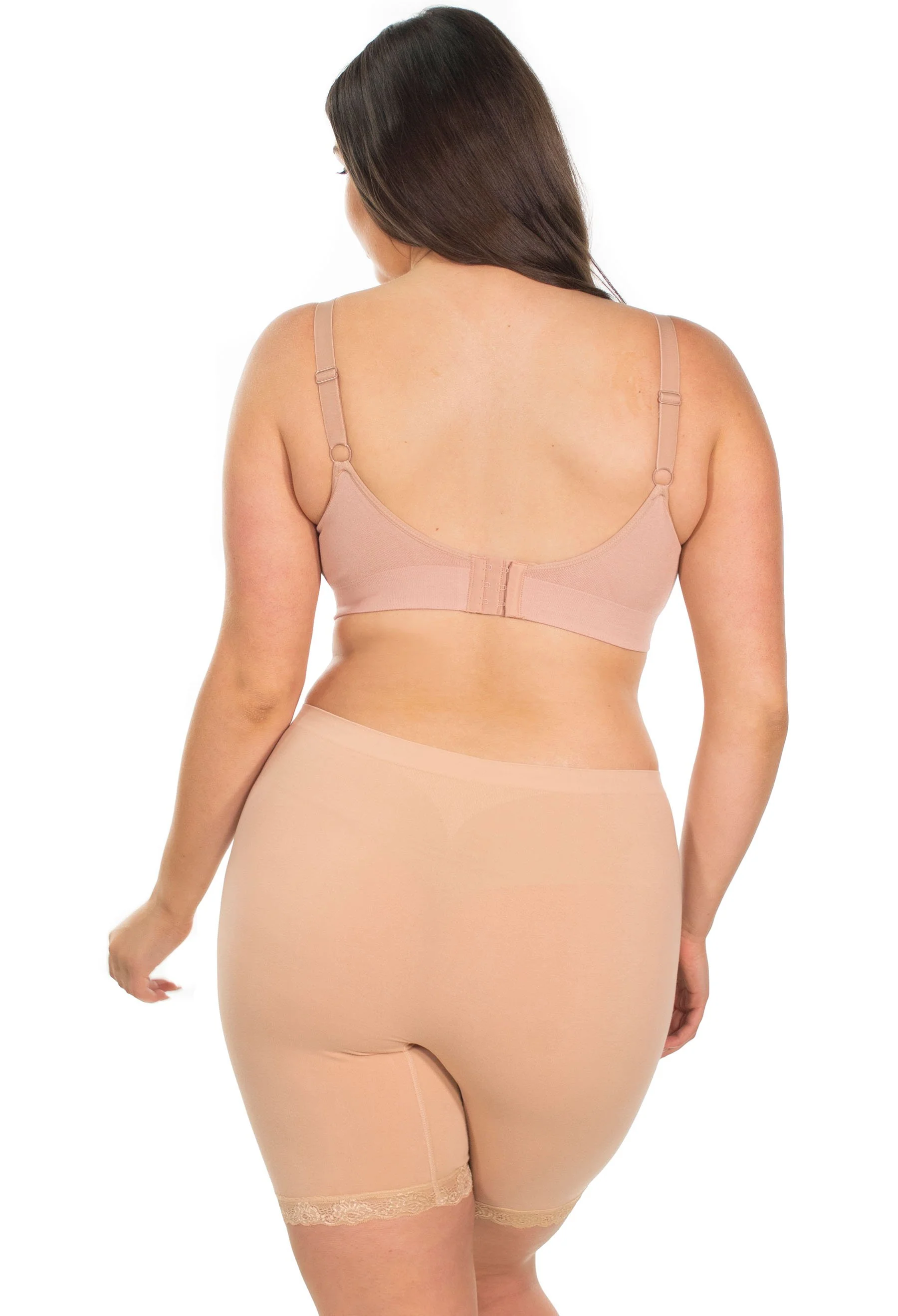 Anti Chafing Lace Midi Cotton Rich Shorts - 3 Pack - Image 7