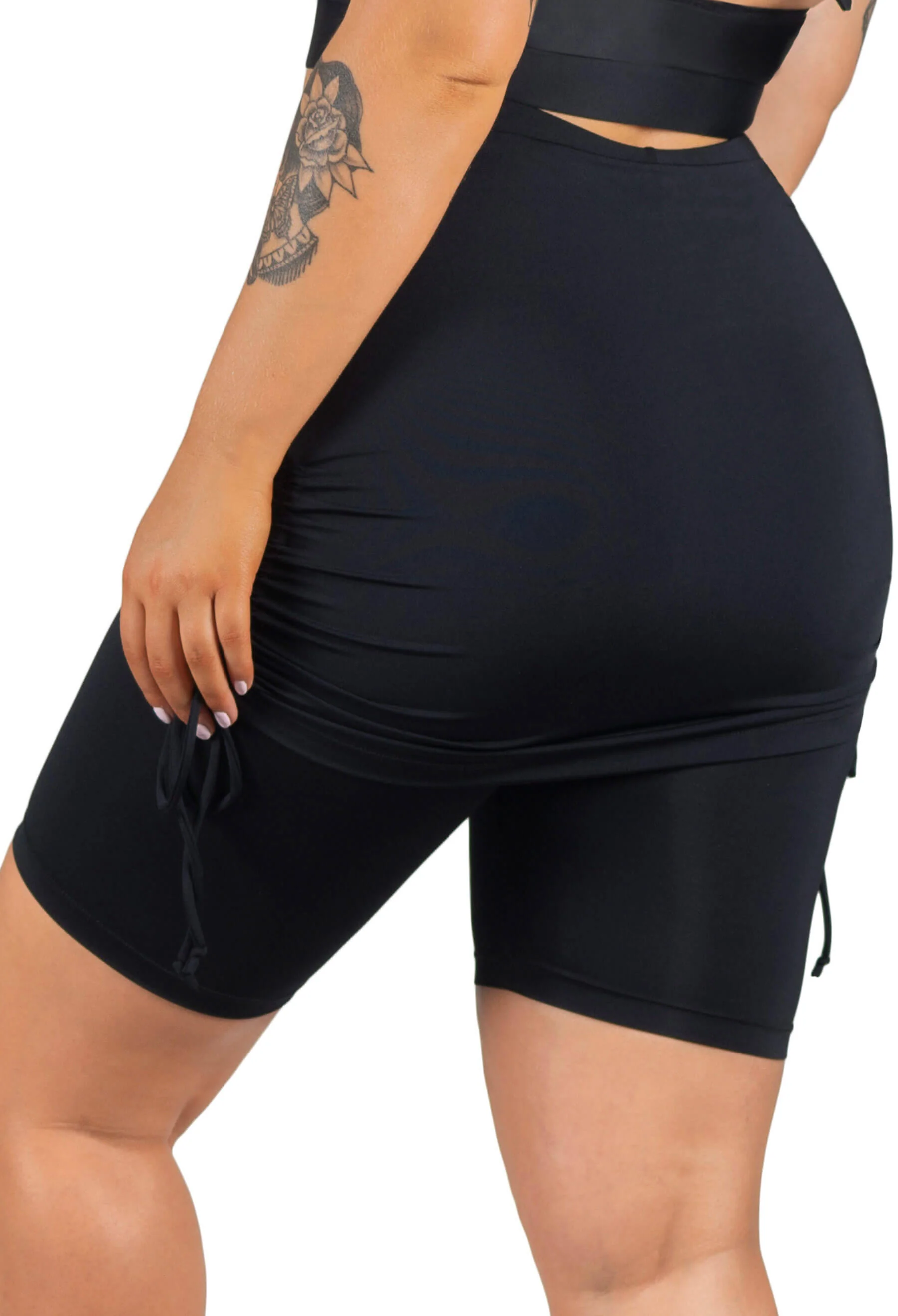 Anti Chafing Swim Shorts with Skirt - Image 3
