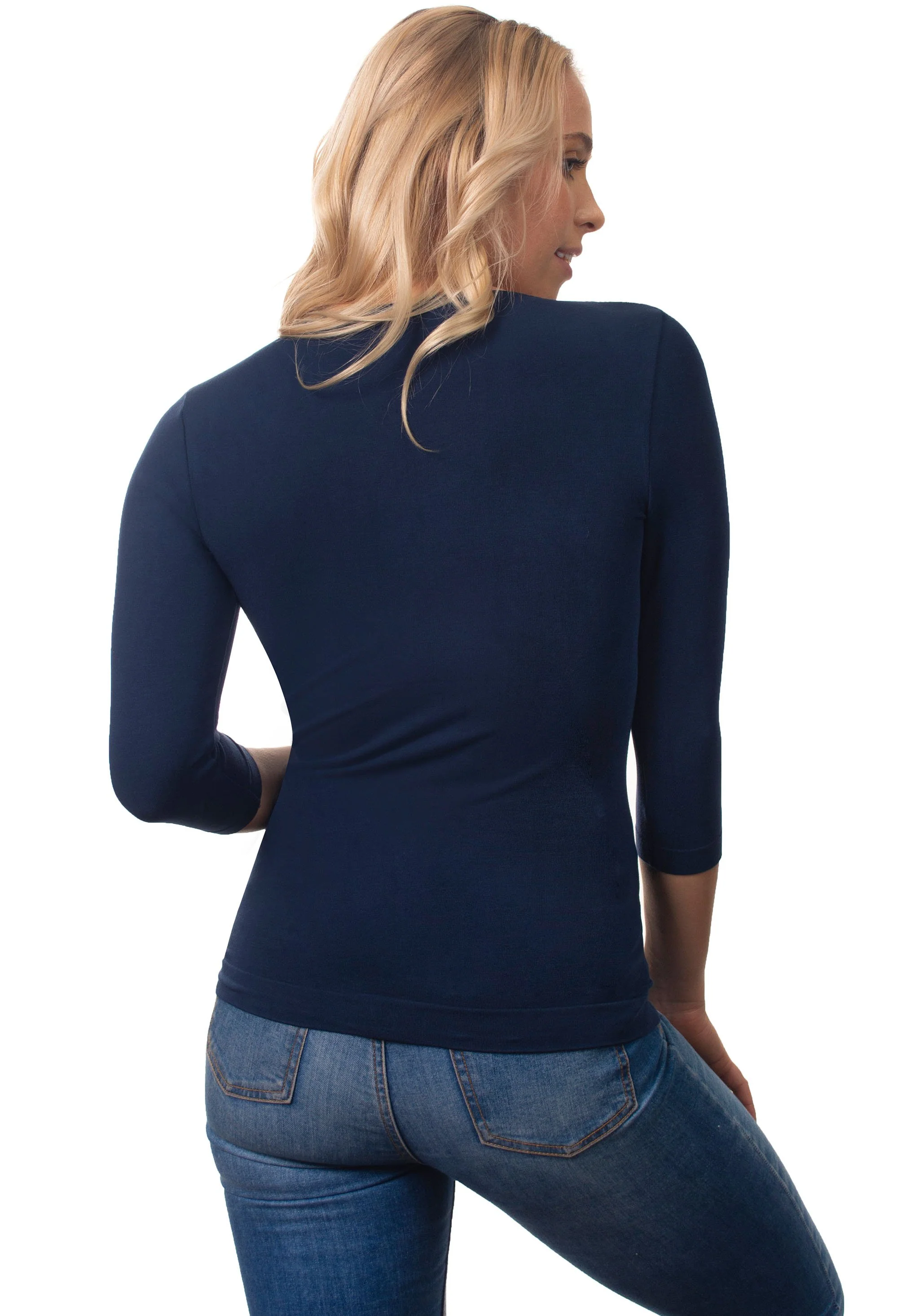 Bamboo 3/4 Sleeve Top - 3 Pack - Image 7