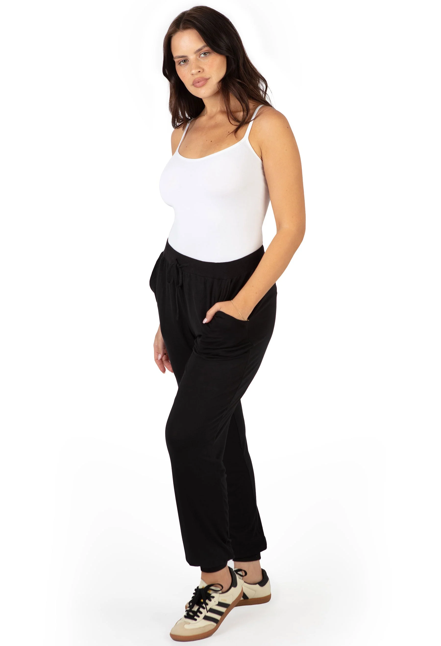 Bamboo Draped Lounge Pants - Image 13