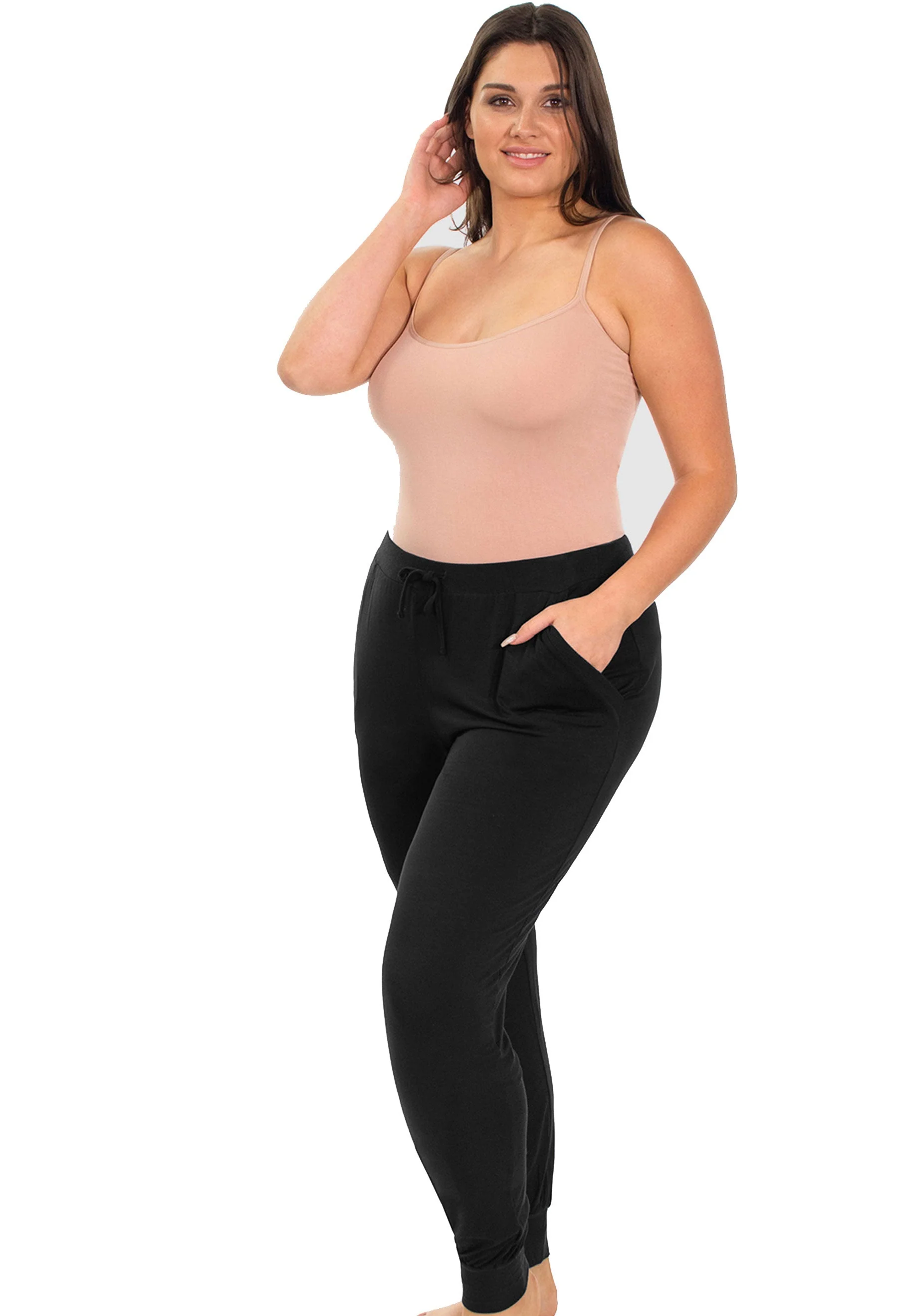 Bamboo Draped Lounge Pants - Image 9