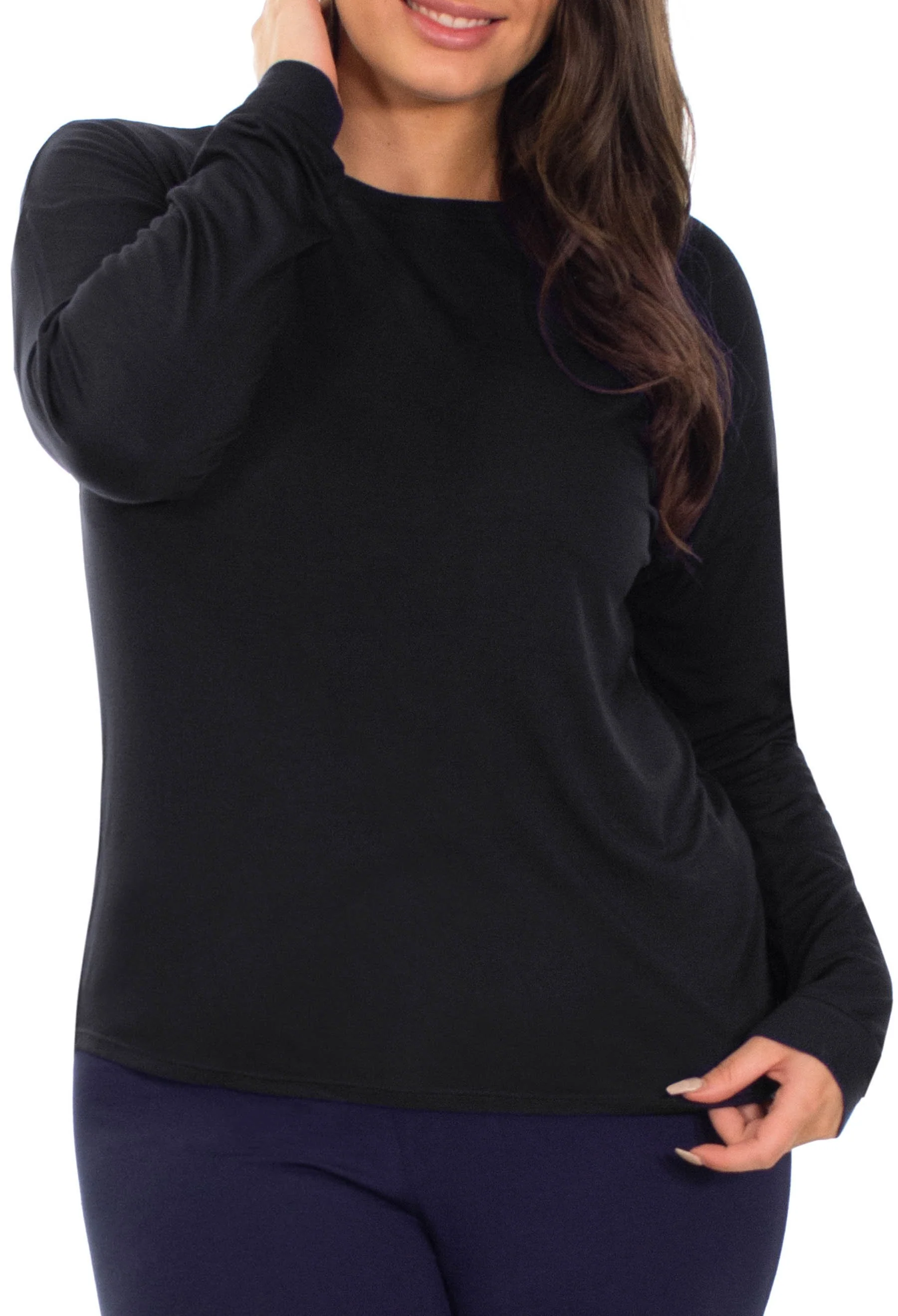 Bamboo Long Sleeve Pyjama Top - Image 5