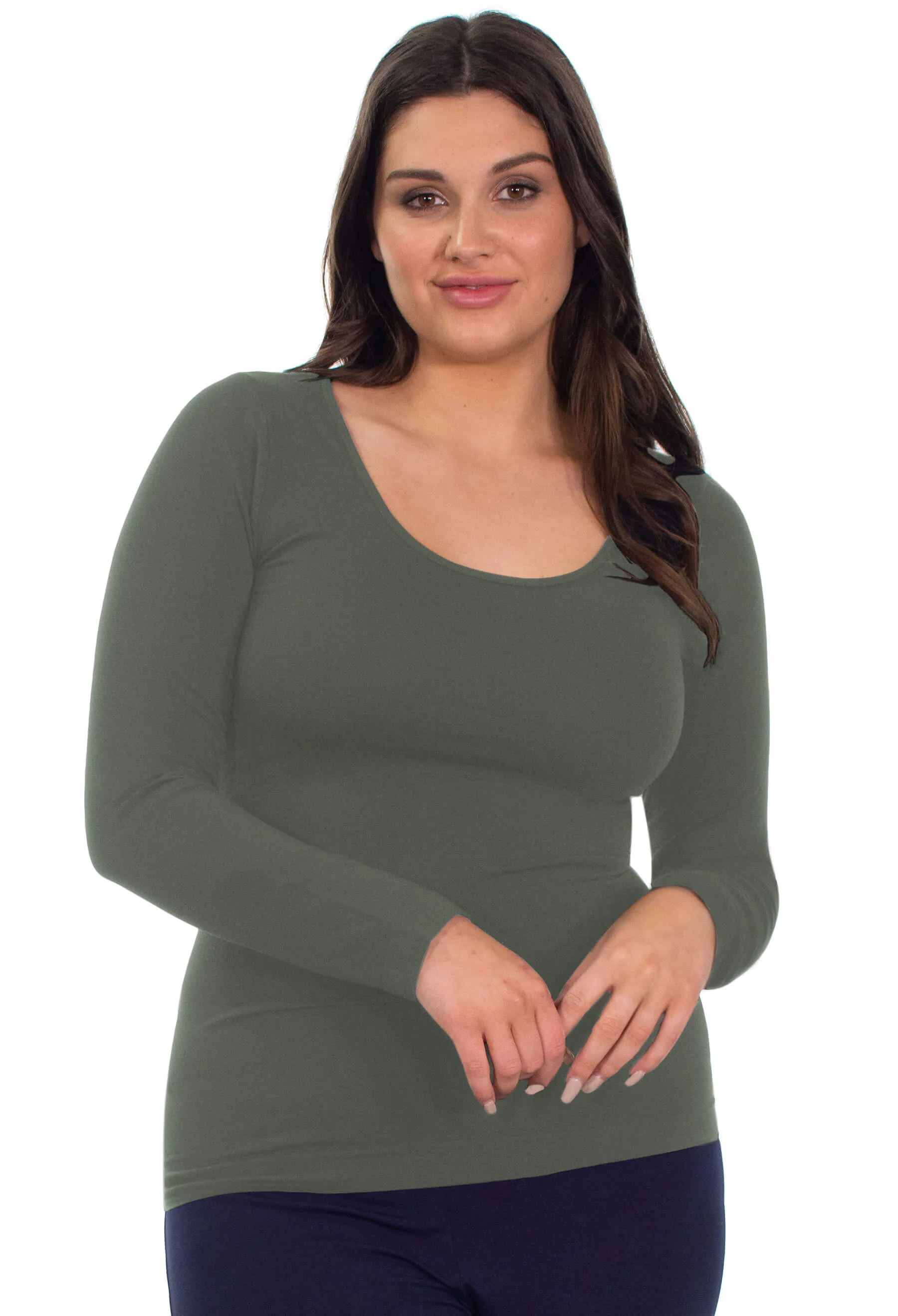 Bamboo Long Sleeve Top - Image 14
