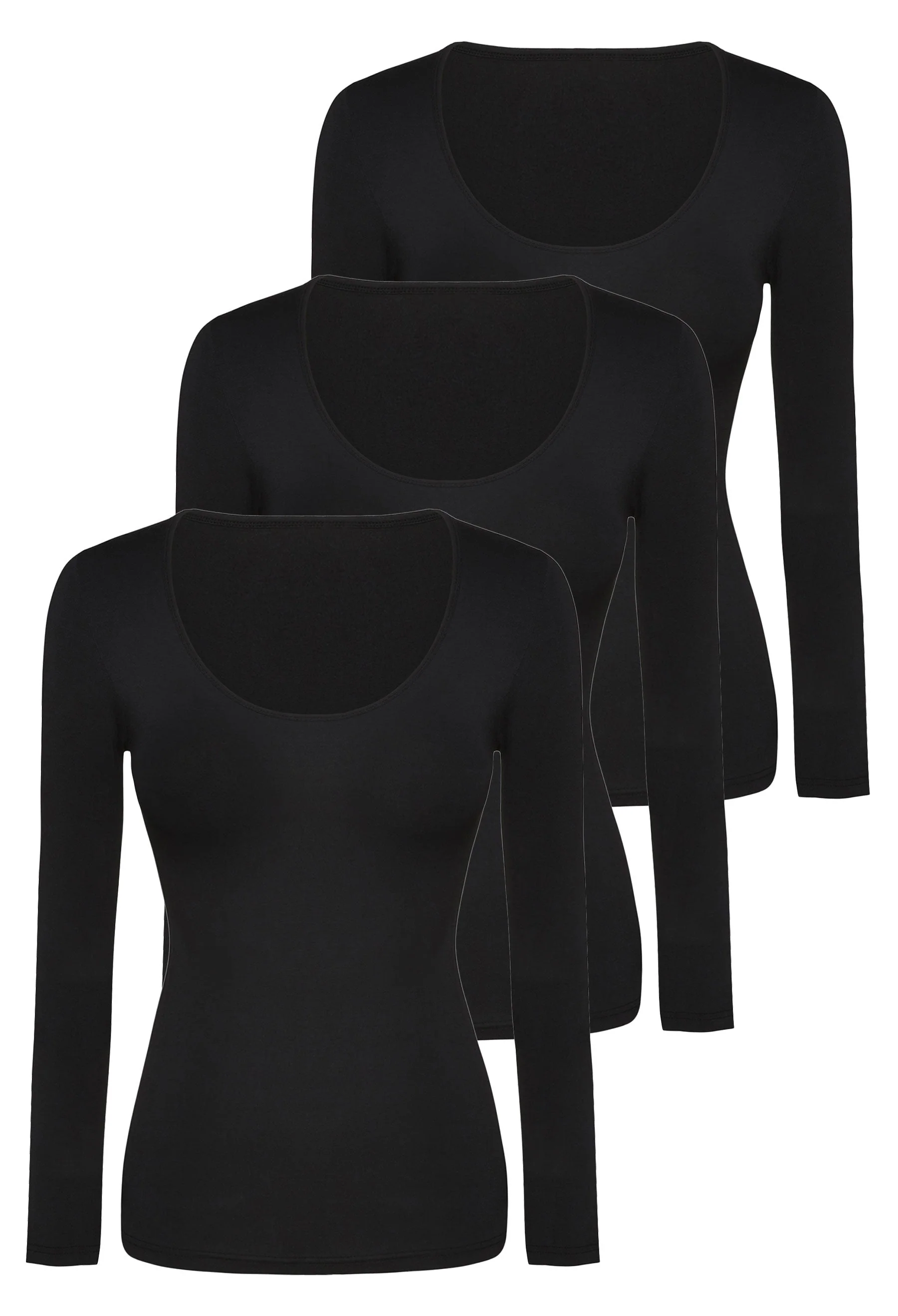 Bamboo Long Sleeve Top - 3 Pack - Image 16