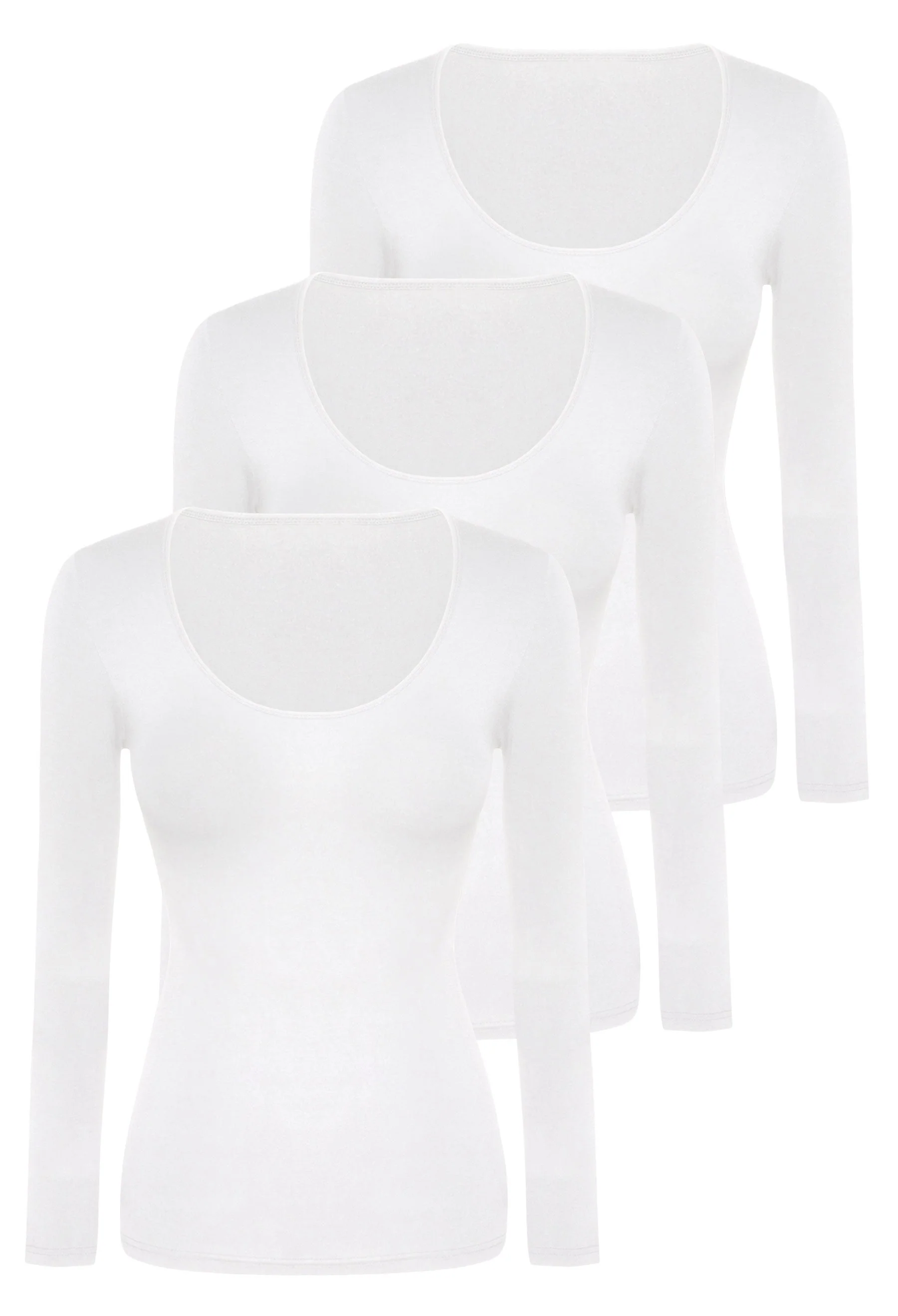 Bamboo Long Sleeve Top - 3 Pack - Image 17