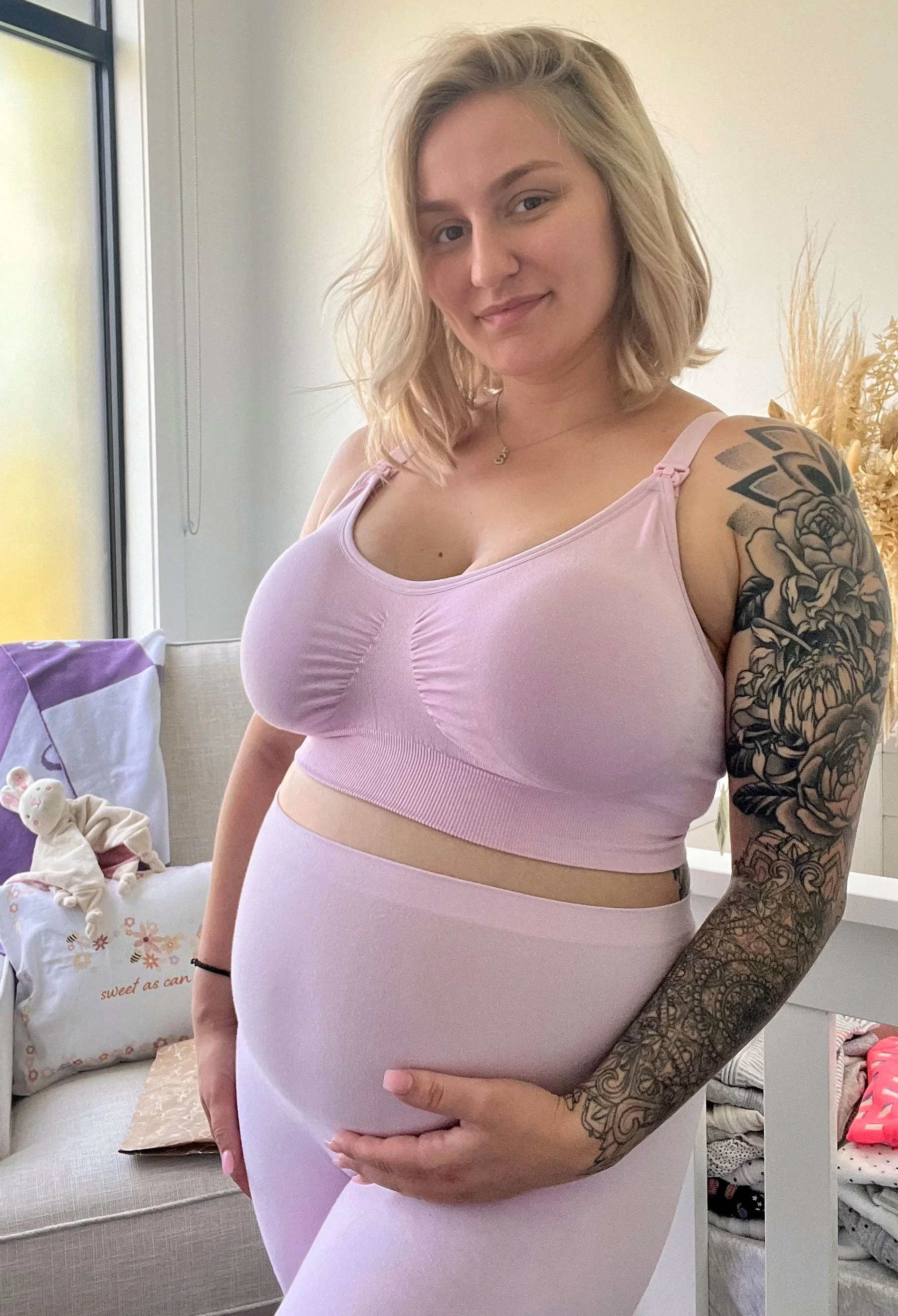 Bamboo Wire Free Maternity & Nursing Bra - Image 36