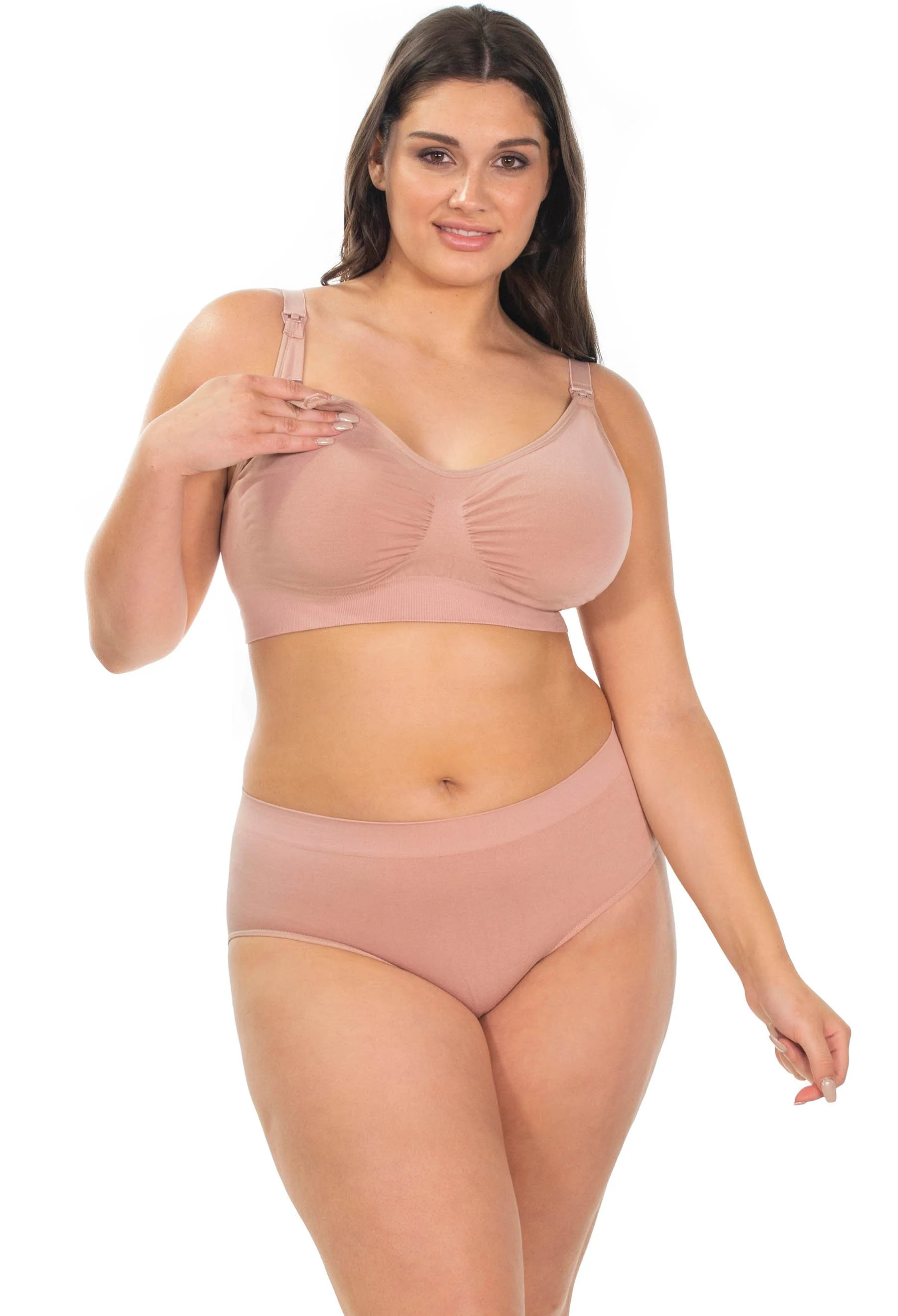 Bamboo Wire Free Maternity & Nursing Bra - Image 7