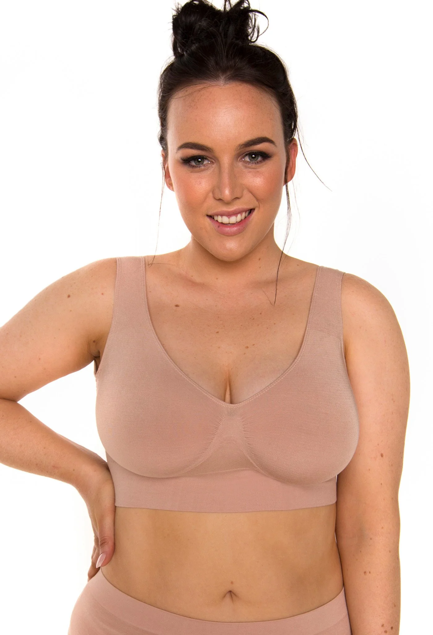 Bamboo Pull On Sleep Bra Set - Image 5