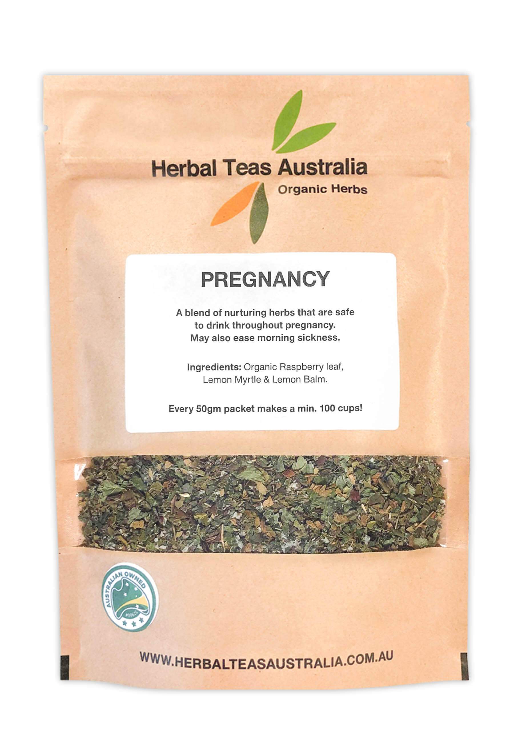 Maternity Bamboo Slip + Pregnancy Herbal Tea Set - Image 8