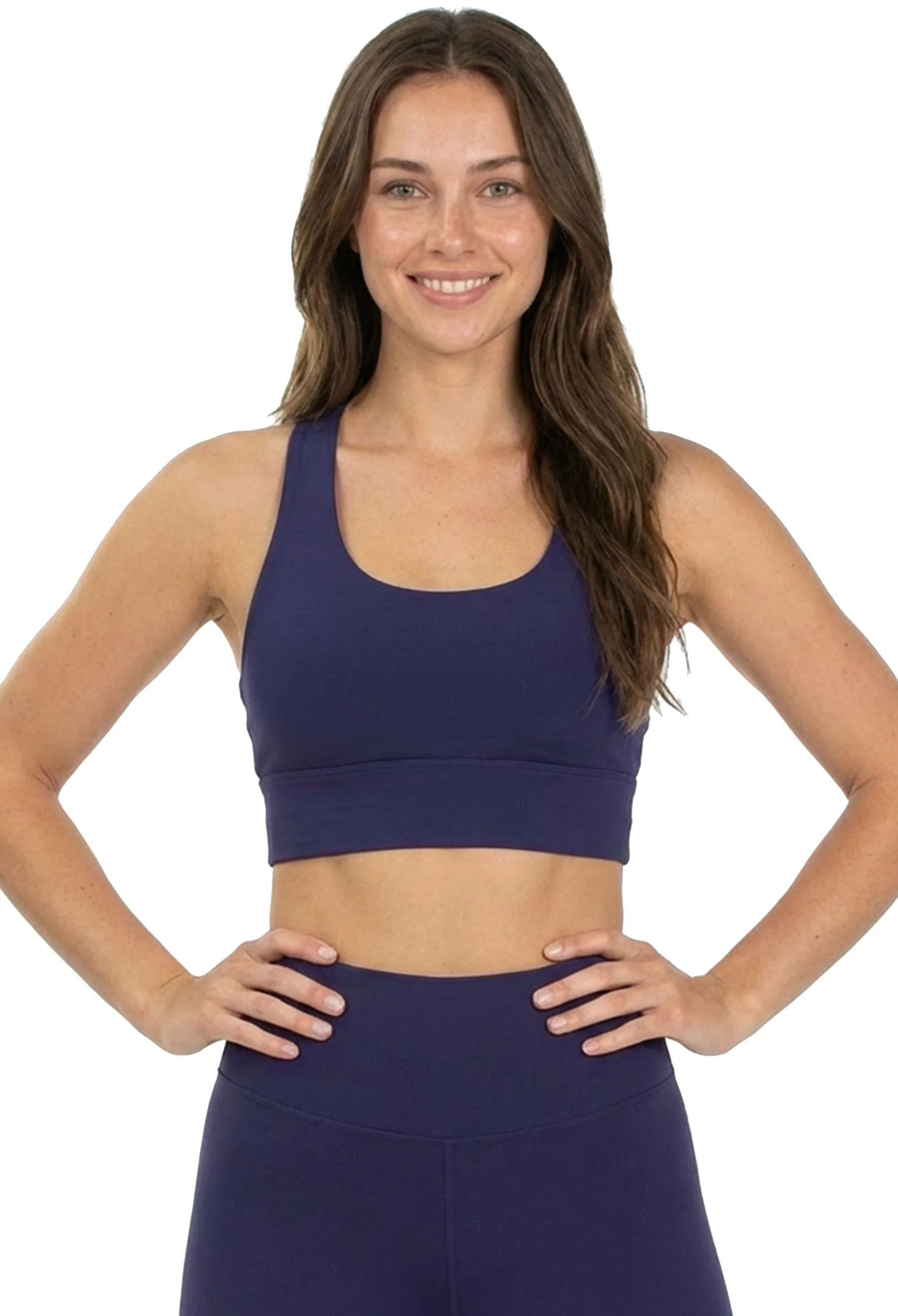 Push Up Sports Bra - Longline With Mesh Racer Back - 2 Pack - Image 10