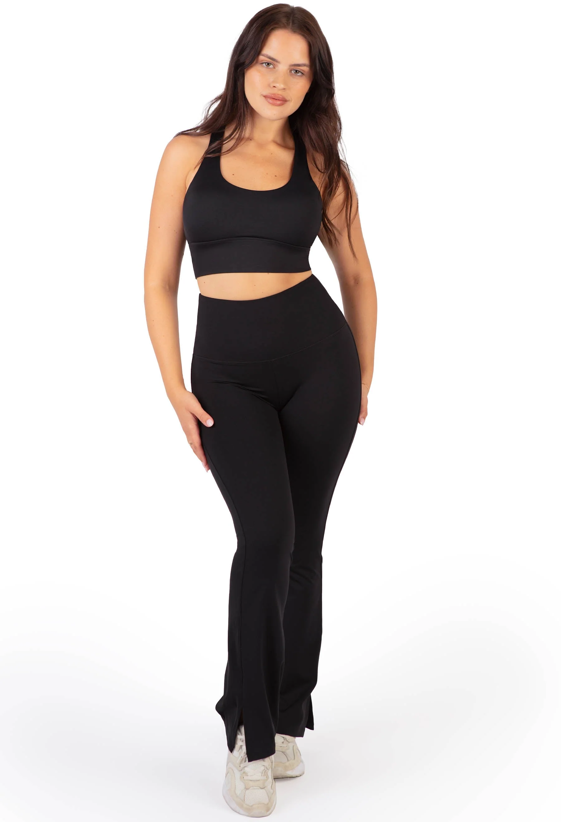 Push Up Sports Bra - Longline With Mesh Racer Back - 2 Pack - Image 6