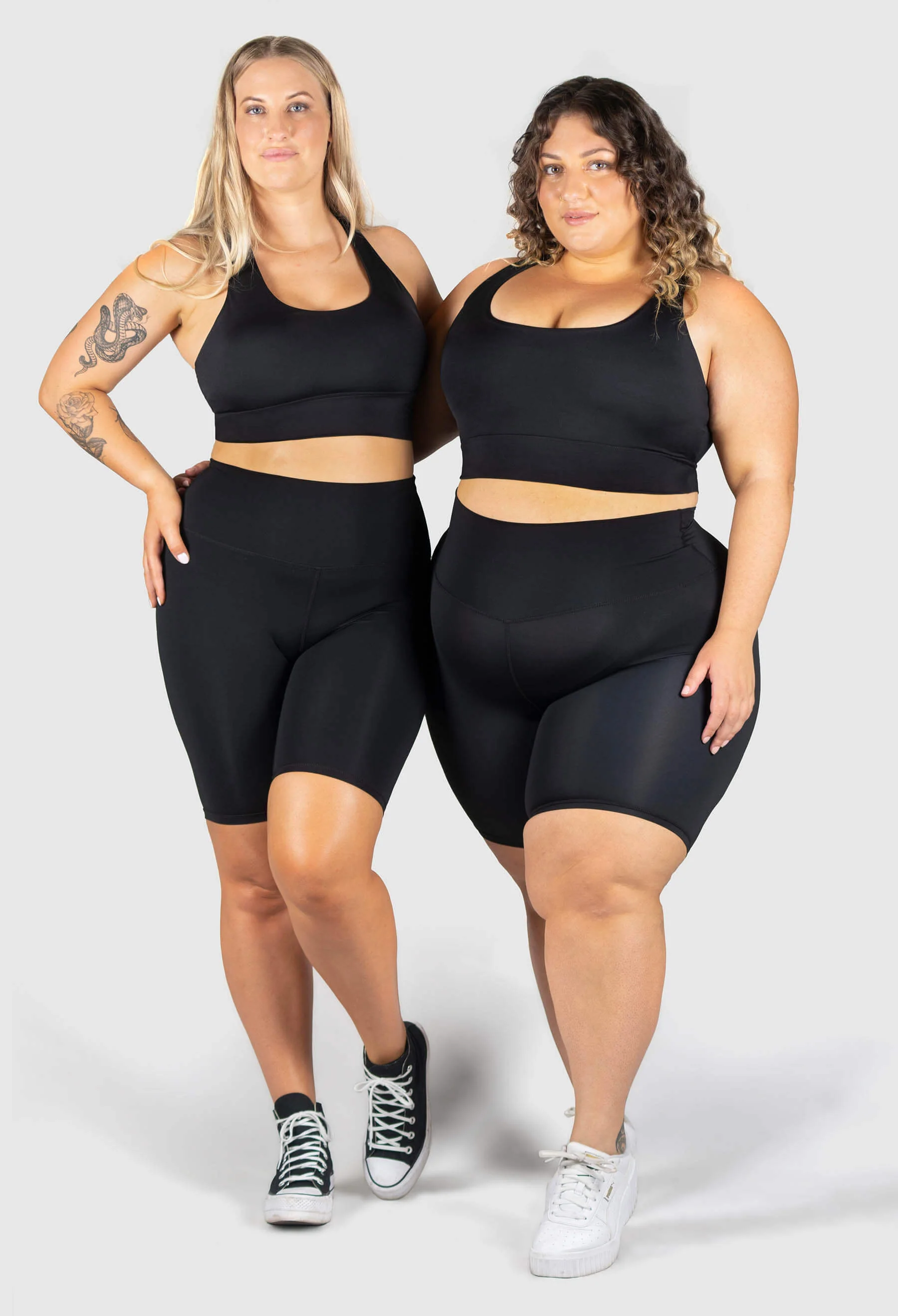 High Waisted Long Biker Shorts (Lint & Pet Hair Resistant) - Image 8