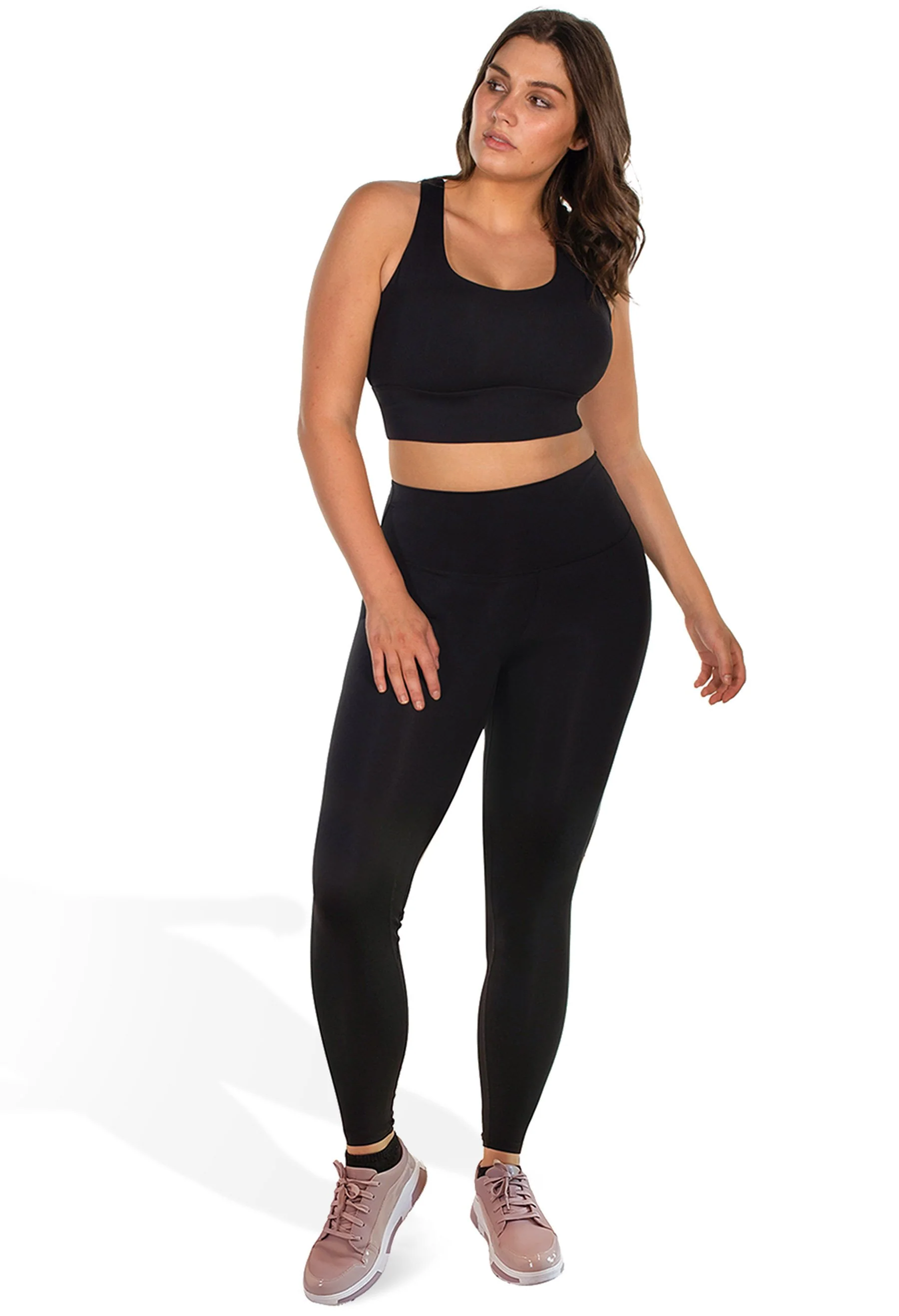High Waisted Sleek Gym Leggings (Lint & Pet Hair Resistant) - Image 7