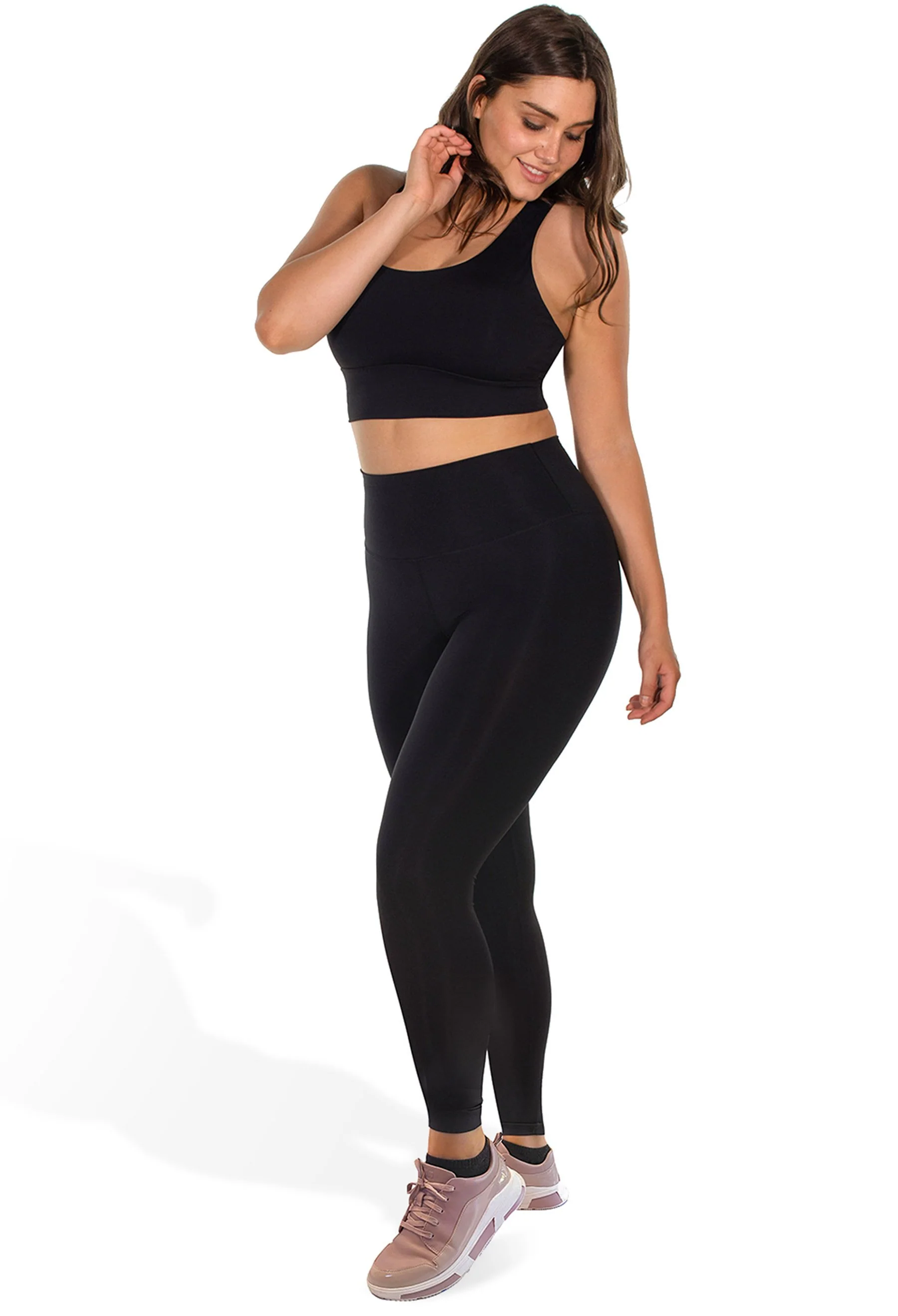 High Waisted Sleek Gym Leggings (Lint & Pet Hair Resistant) - Image 8
