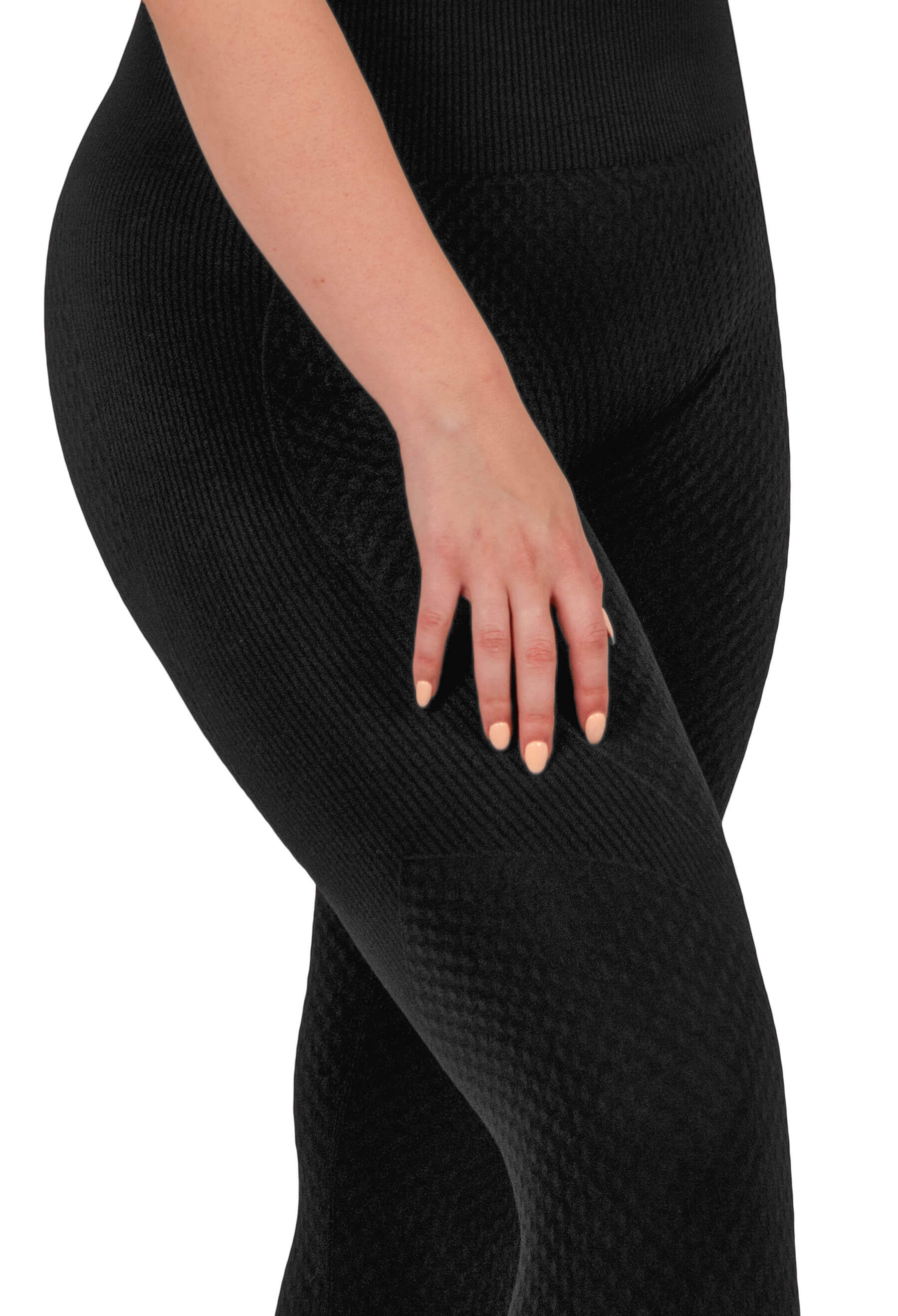 Honeycomb Contour Seamless Leggings - Image 13