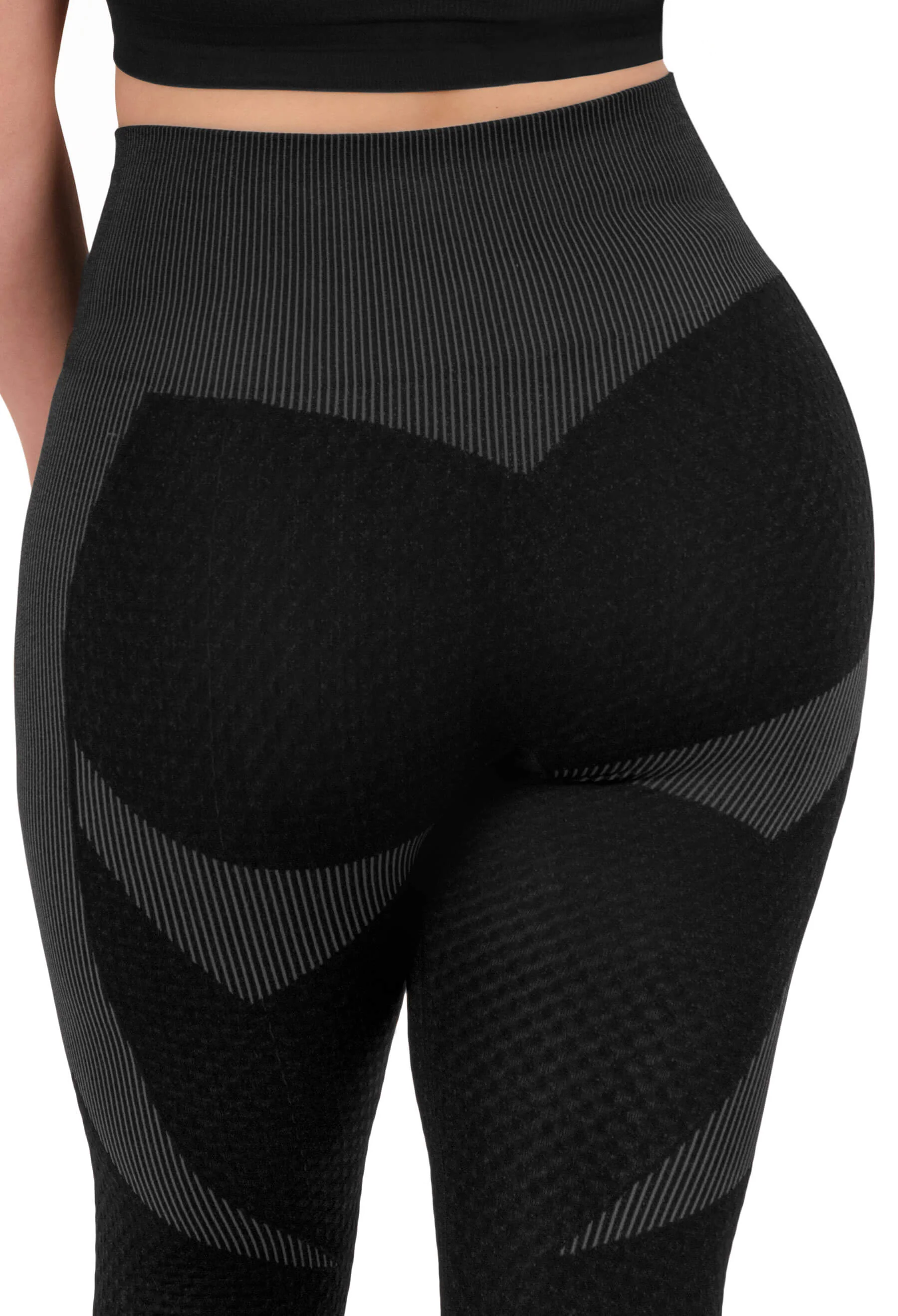 Honeycomb Contour Seamless Leggings - Image 6