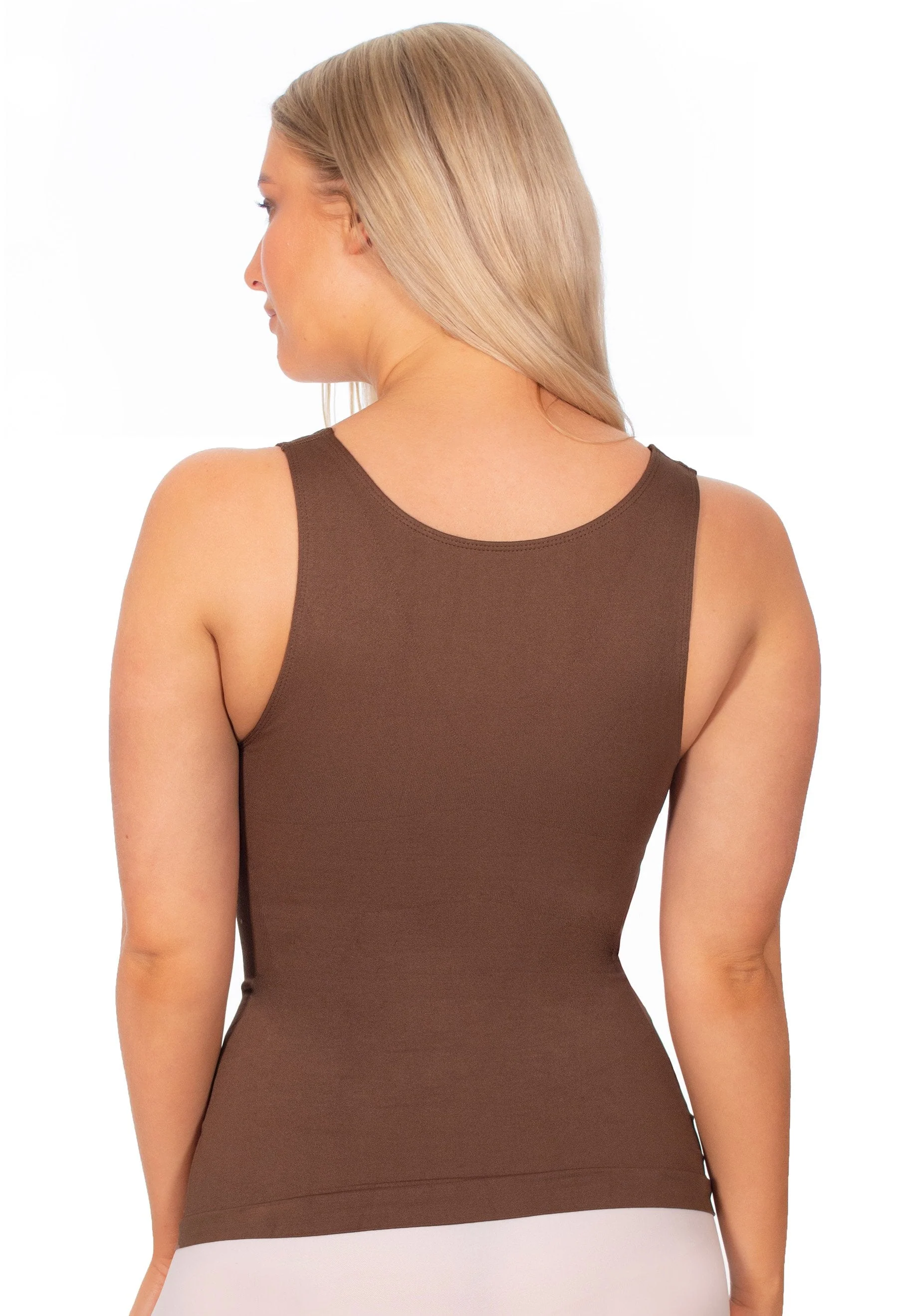 Tan Magic Shaping Tank - 2 Pack - Image 10