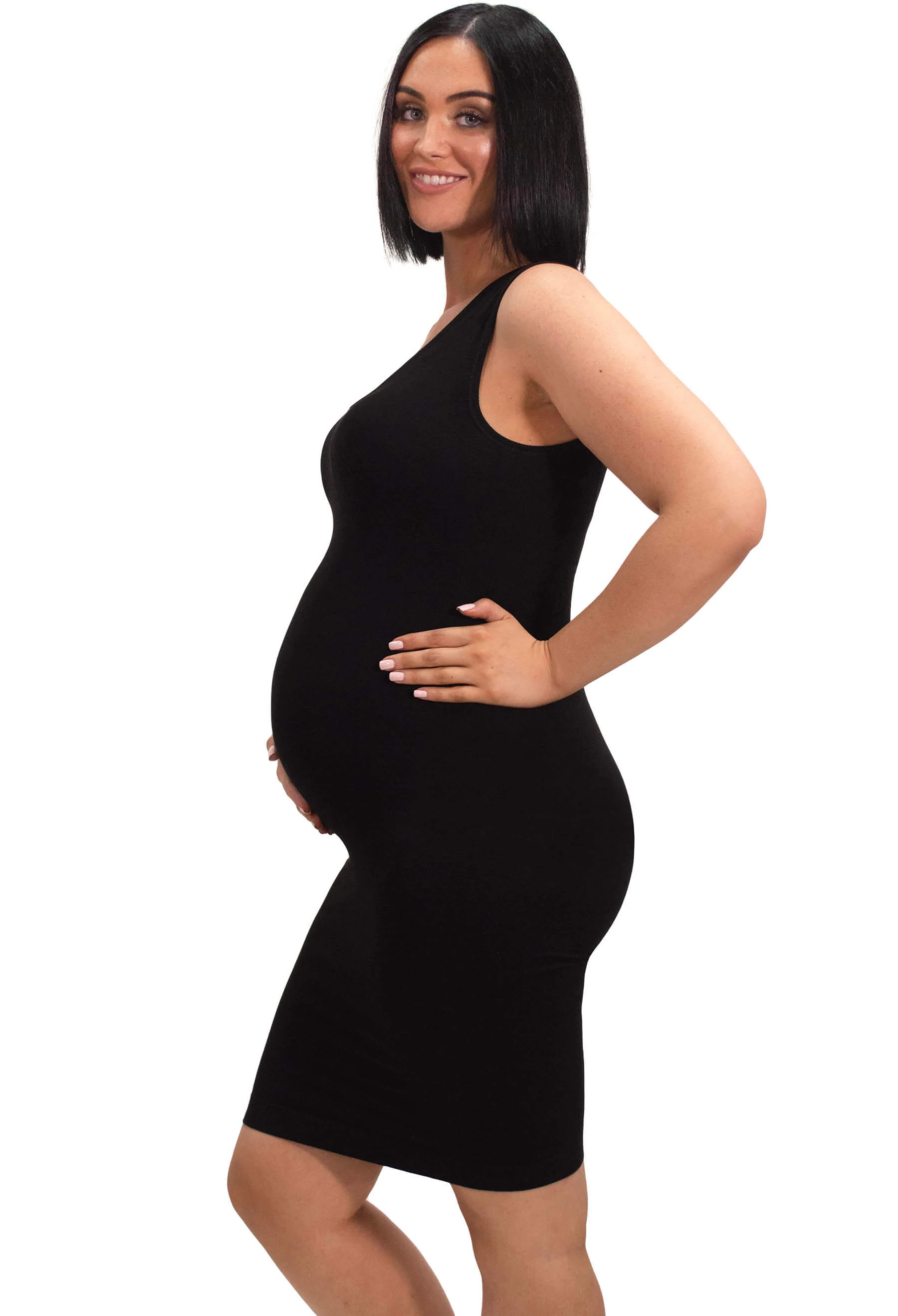 Maternity Bamboo Tank Dress - Image 6