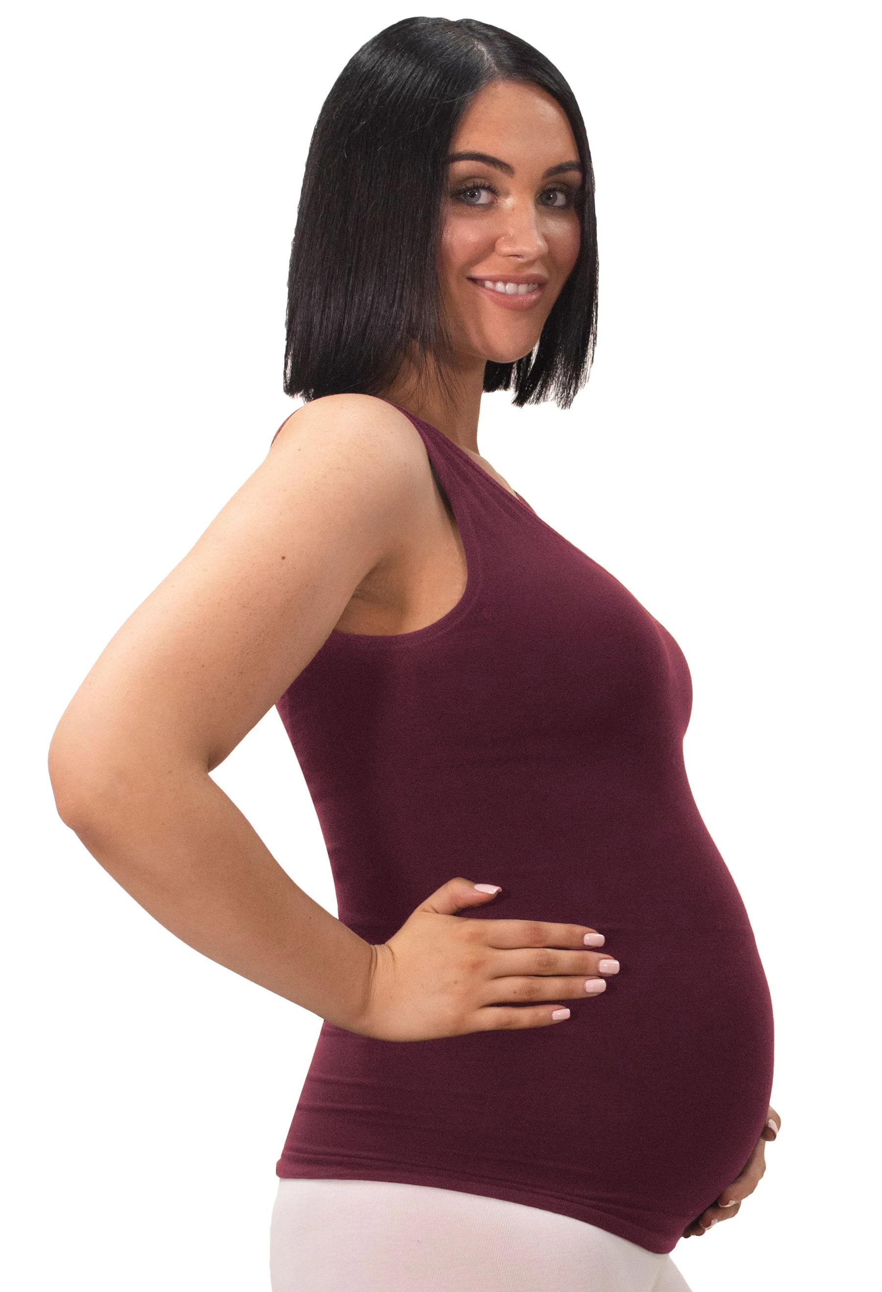 Maternity Bamboo Tank Top - Image 5