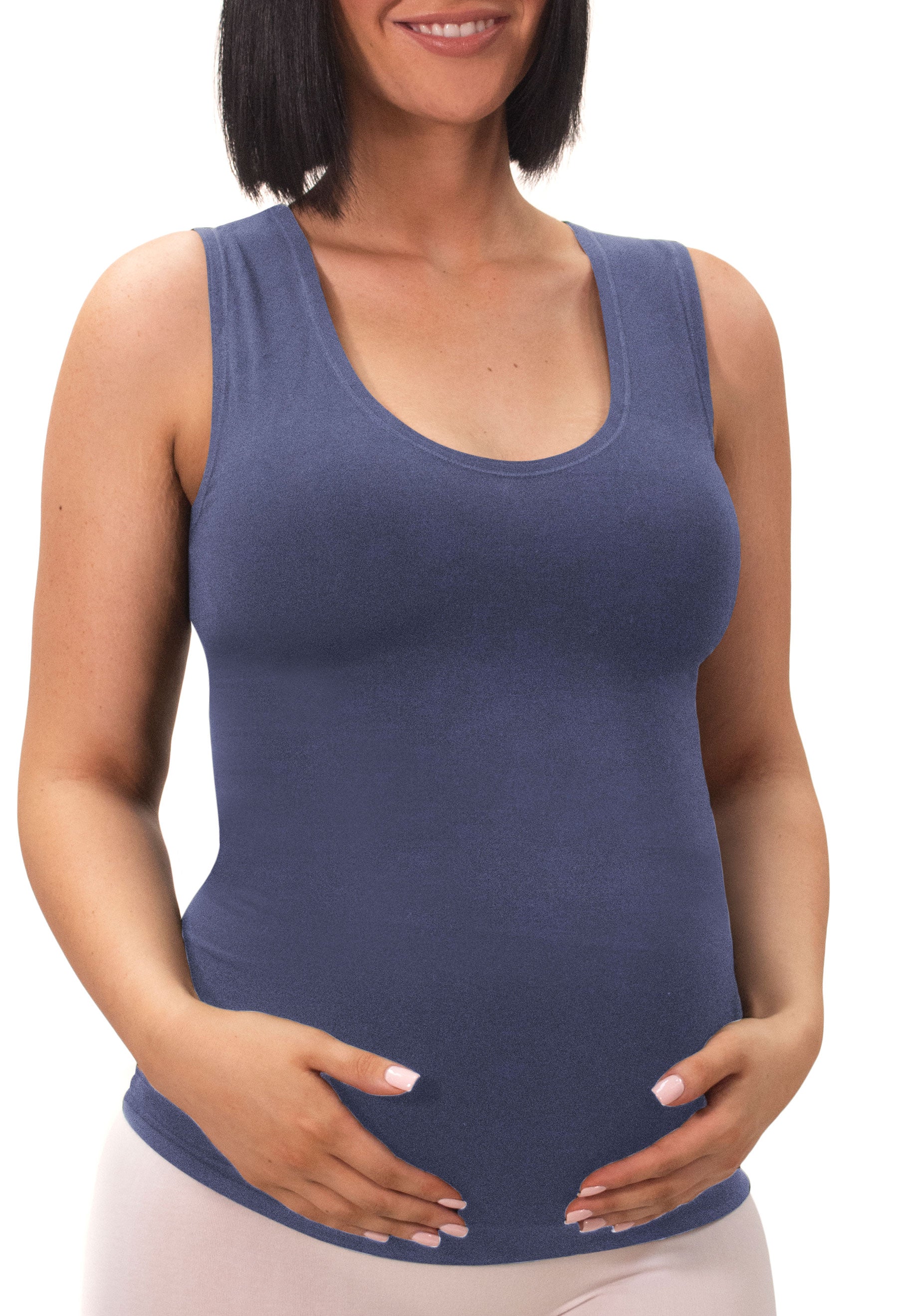 Maternity Bamboo Tank Top - Image 7