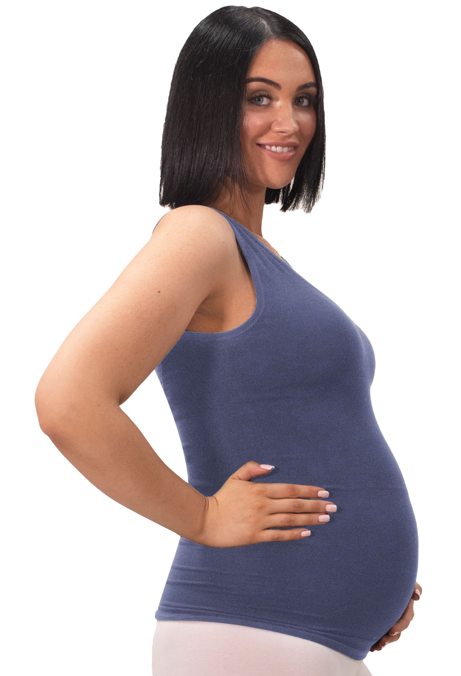Maternity Bamboo Tank Top - Image 8