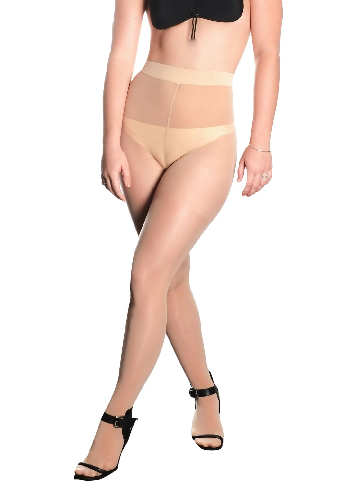 Ladder Resistant Shaping Tights Nude - Image 6
