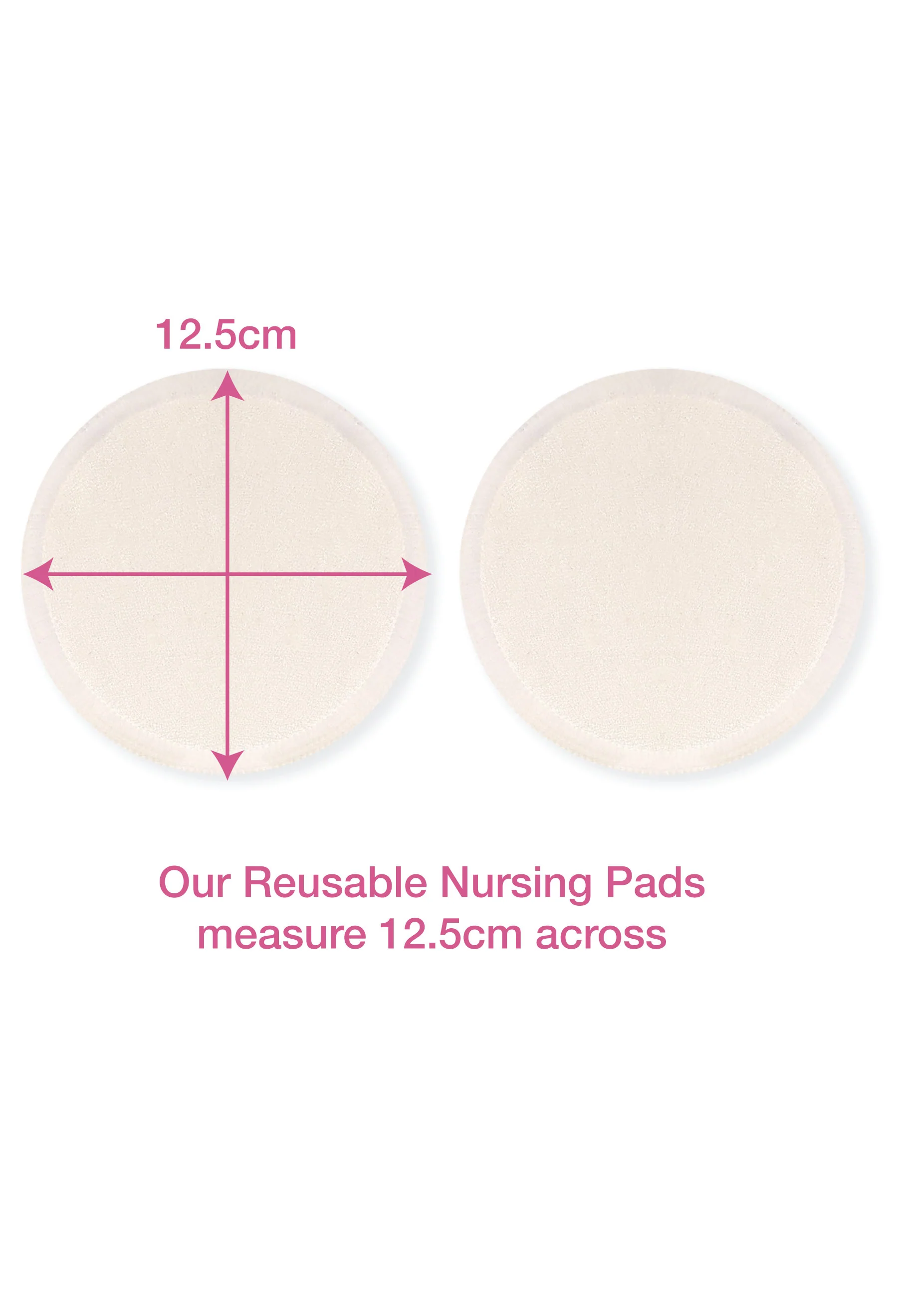 Eco-Friendly Reusable Nursing Pads - 3 Pairs - Image 3