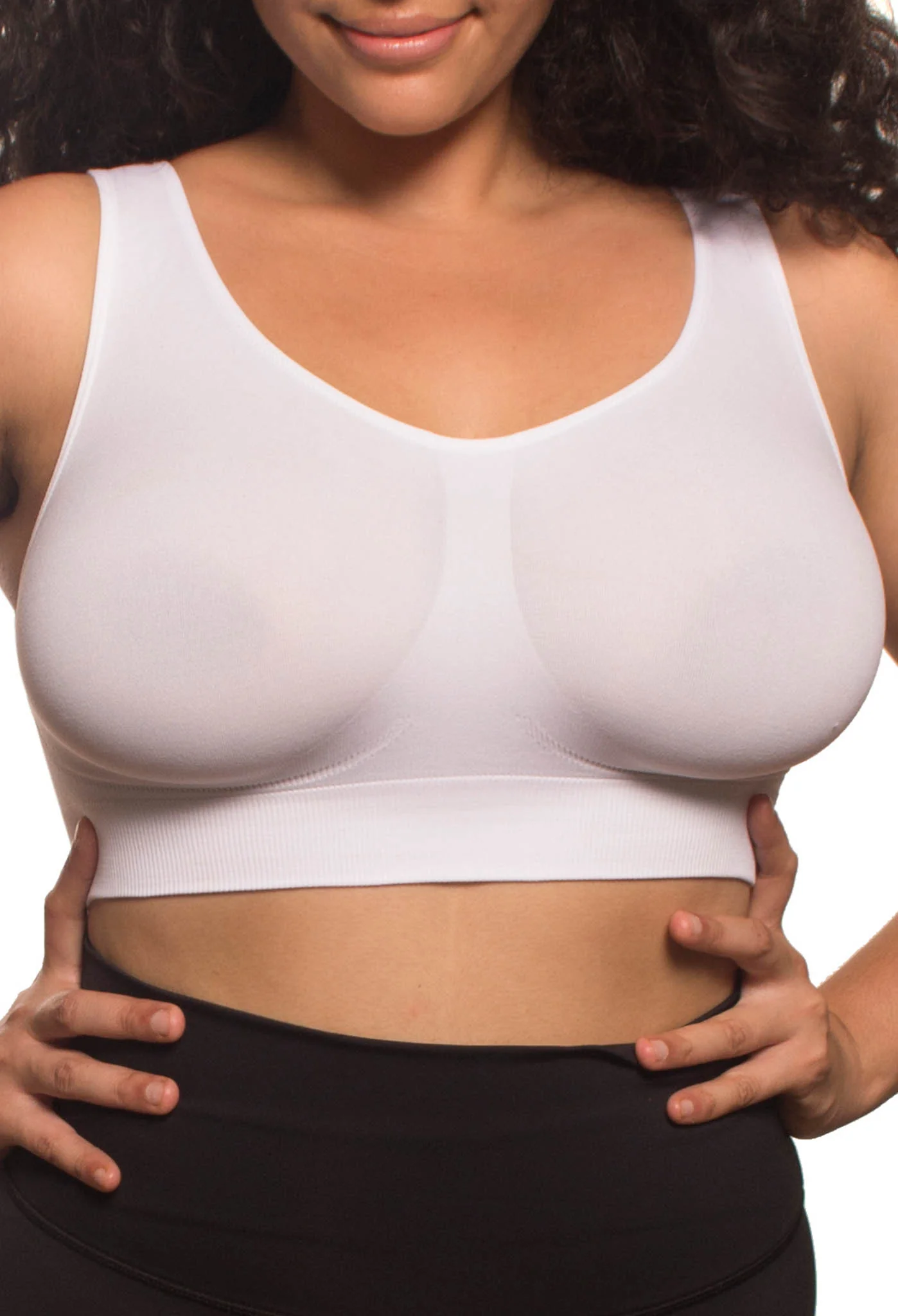 Wire Free High Back Pull On Crop Top - Image 5