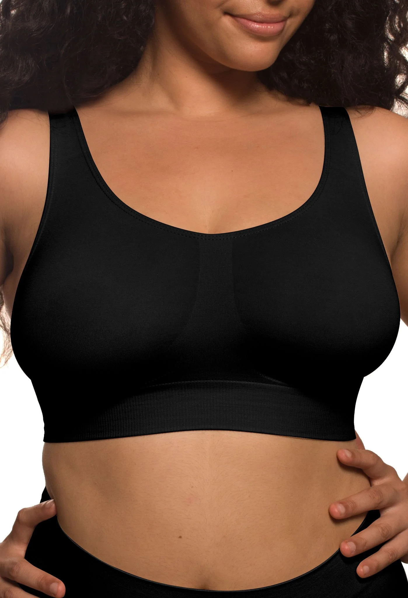 Wire Free High Back Pull On Crop Top - Image 7