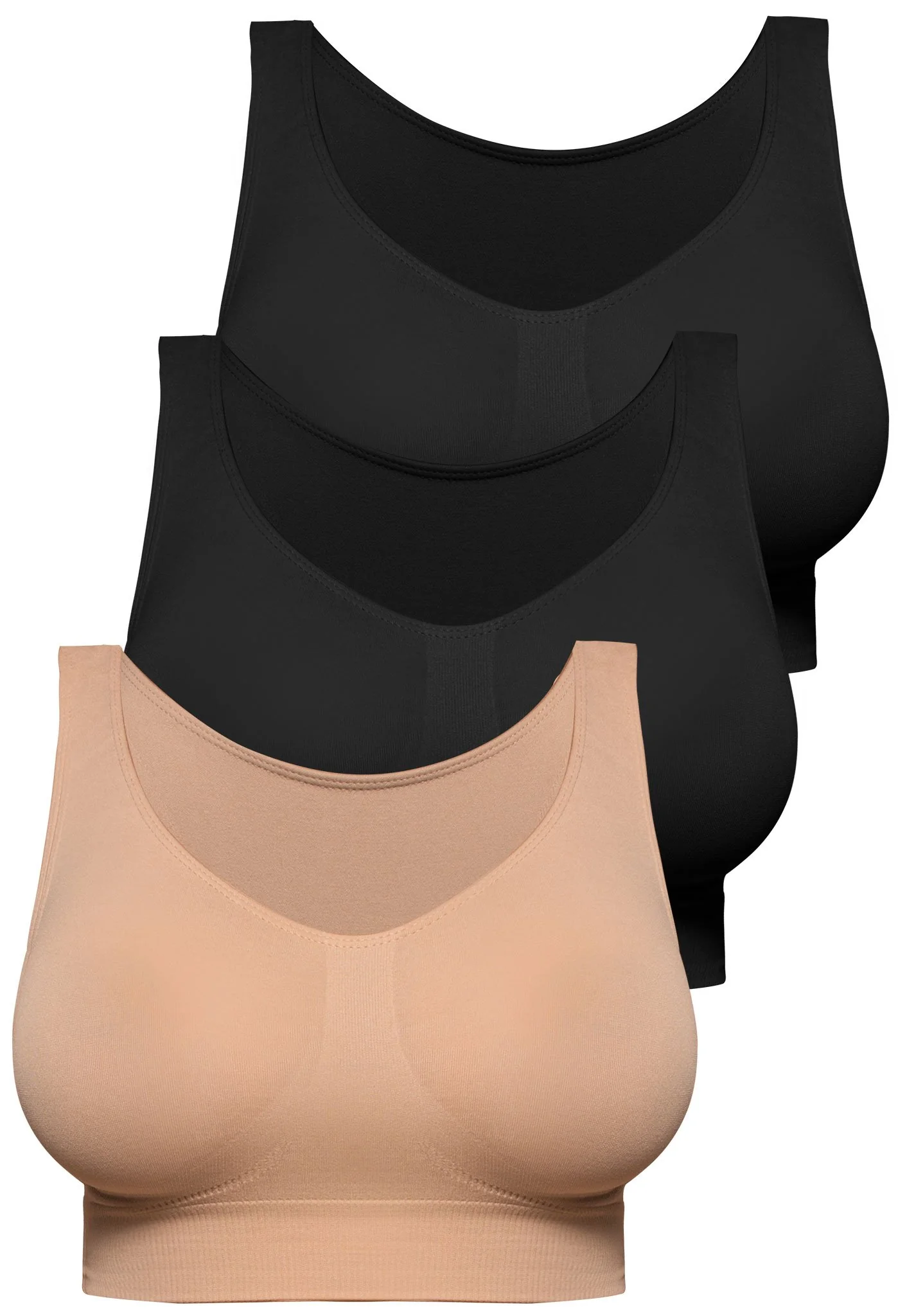 Wire Free High Back Pull On Crop Top Set - Image 11