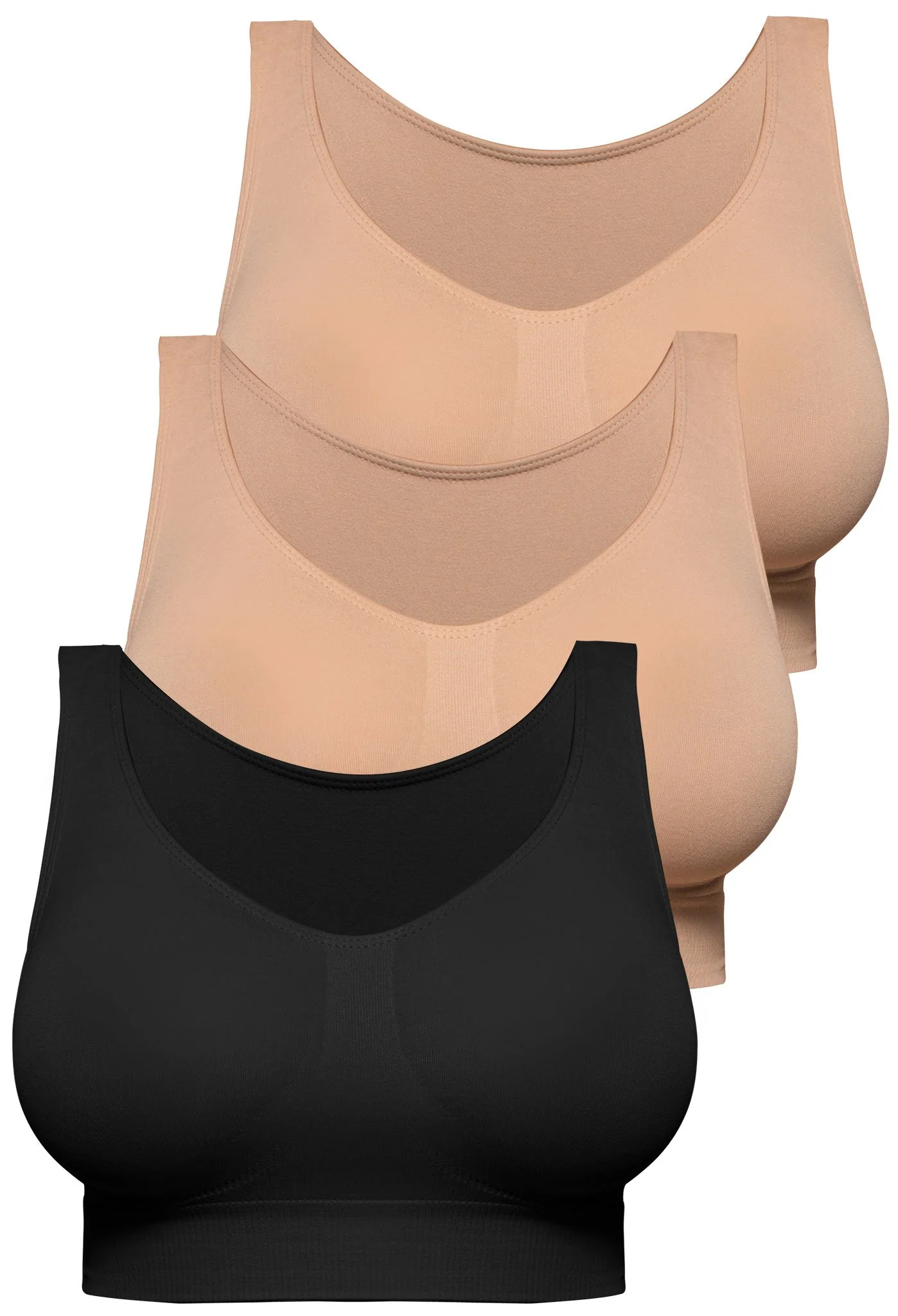 Wire Free High Back Pull On Crop Top Set - Image 12