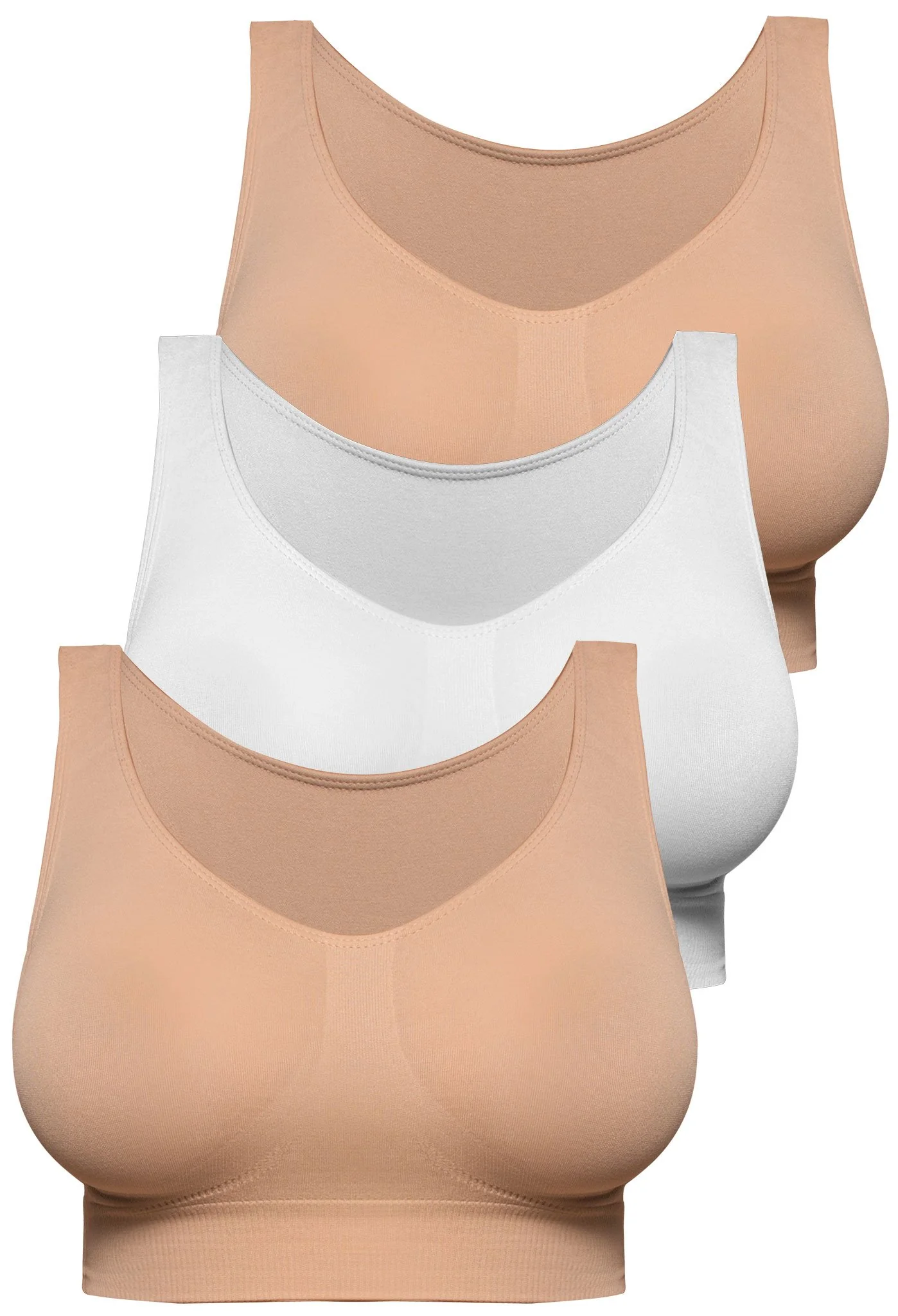 Wire Free High Back Pull On Crop Top Set - Image 13