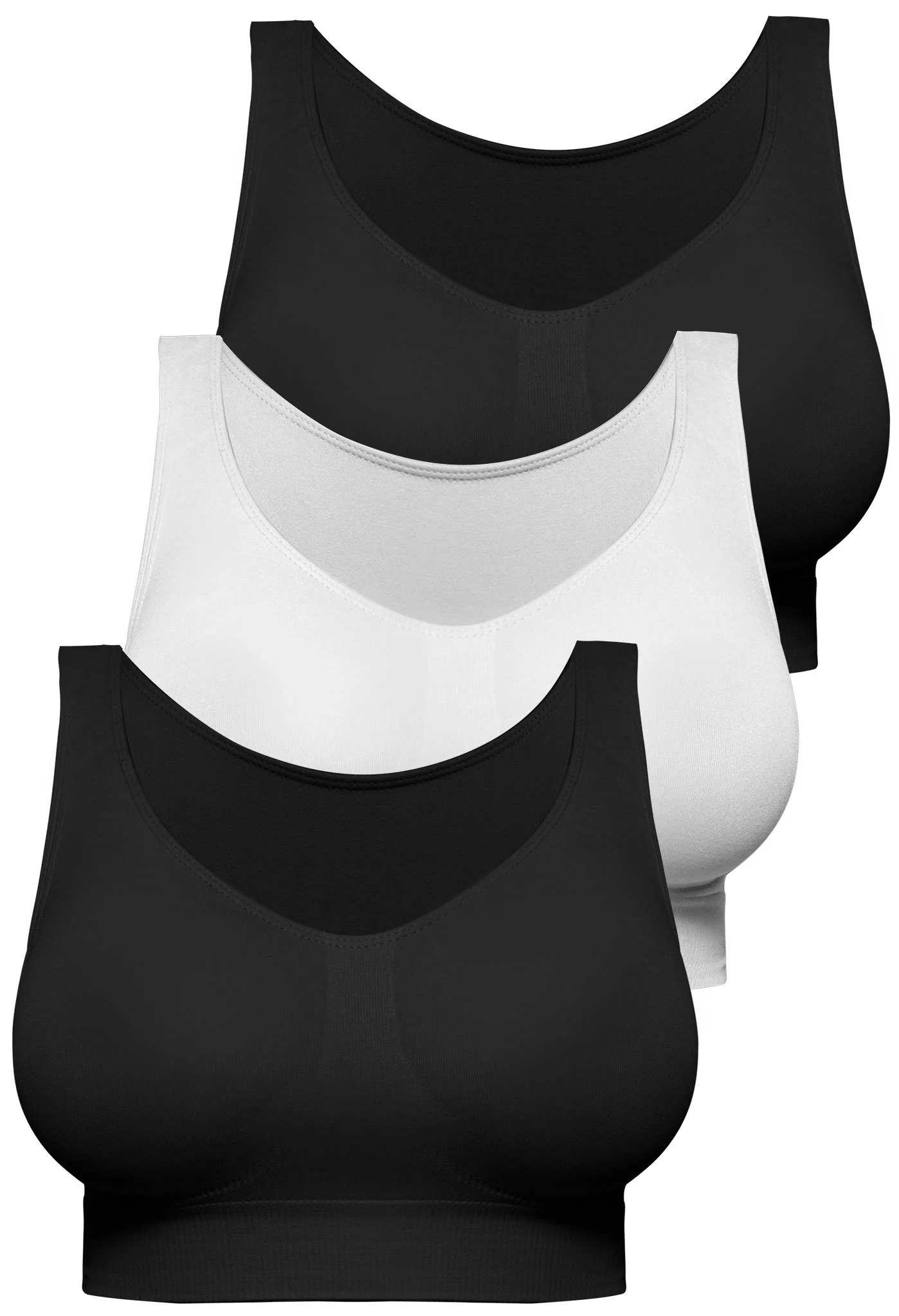 Wire Free High Back Pull On Crop Top Set - Image 14