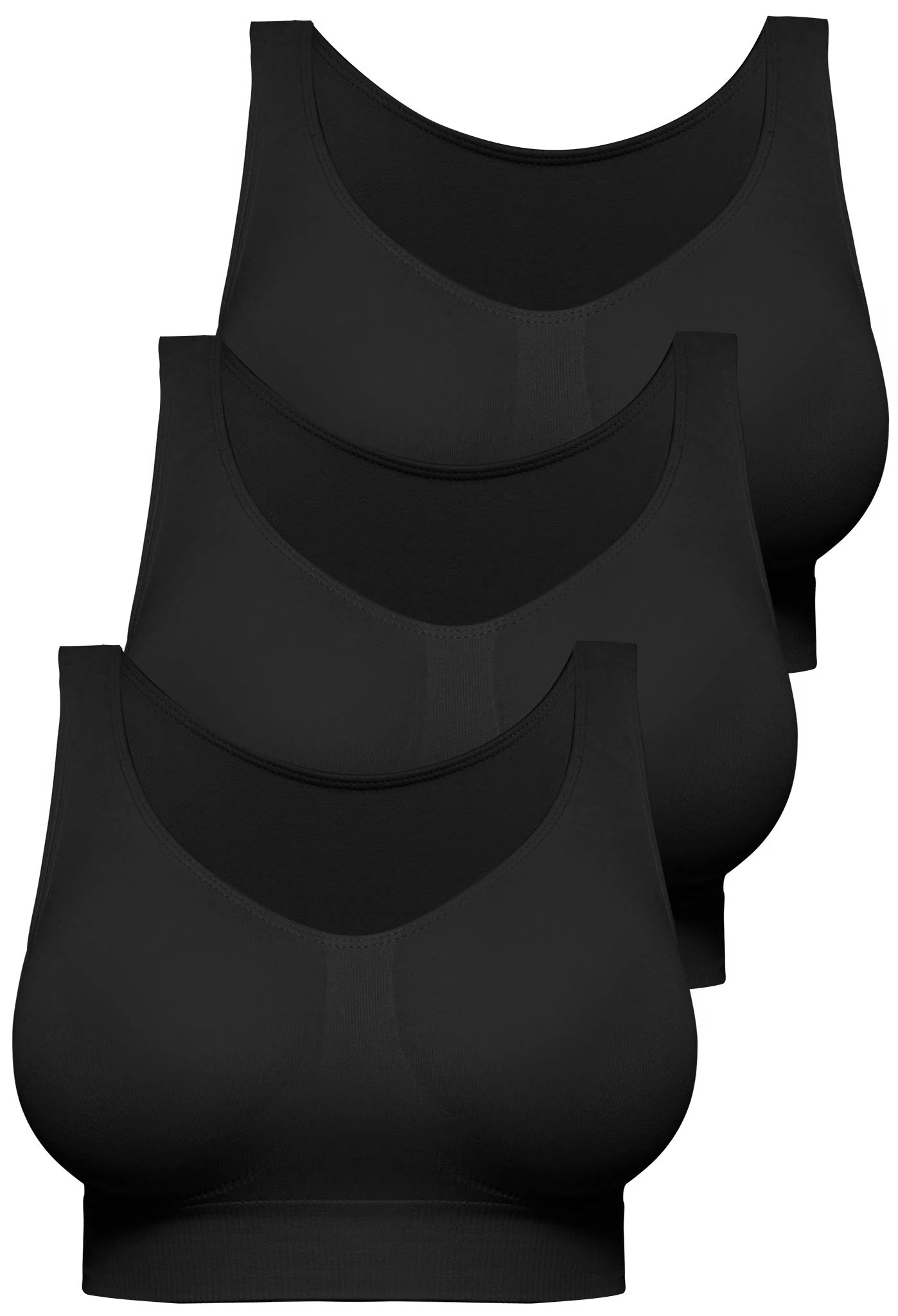 Wire Free High Back Pull On Crop Top Set - Image 15