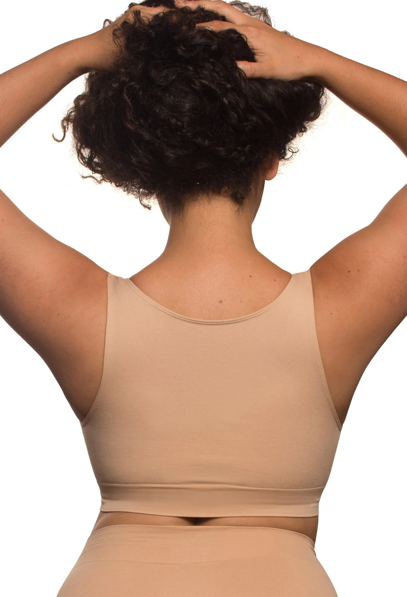 Wire Free High Back Pull On Crop Top Set - Image 4