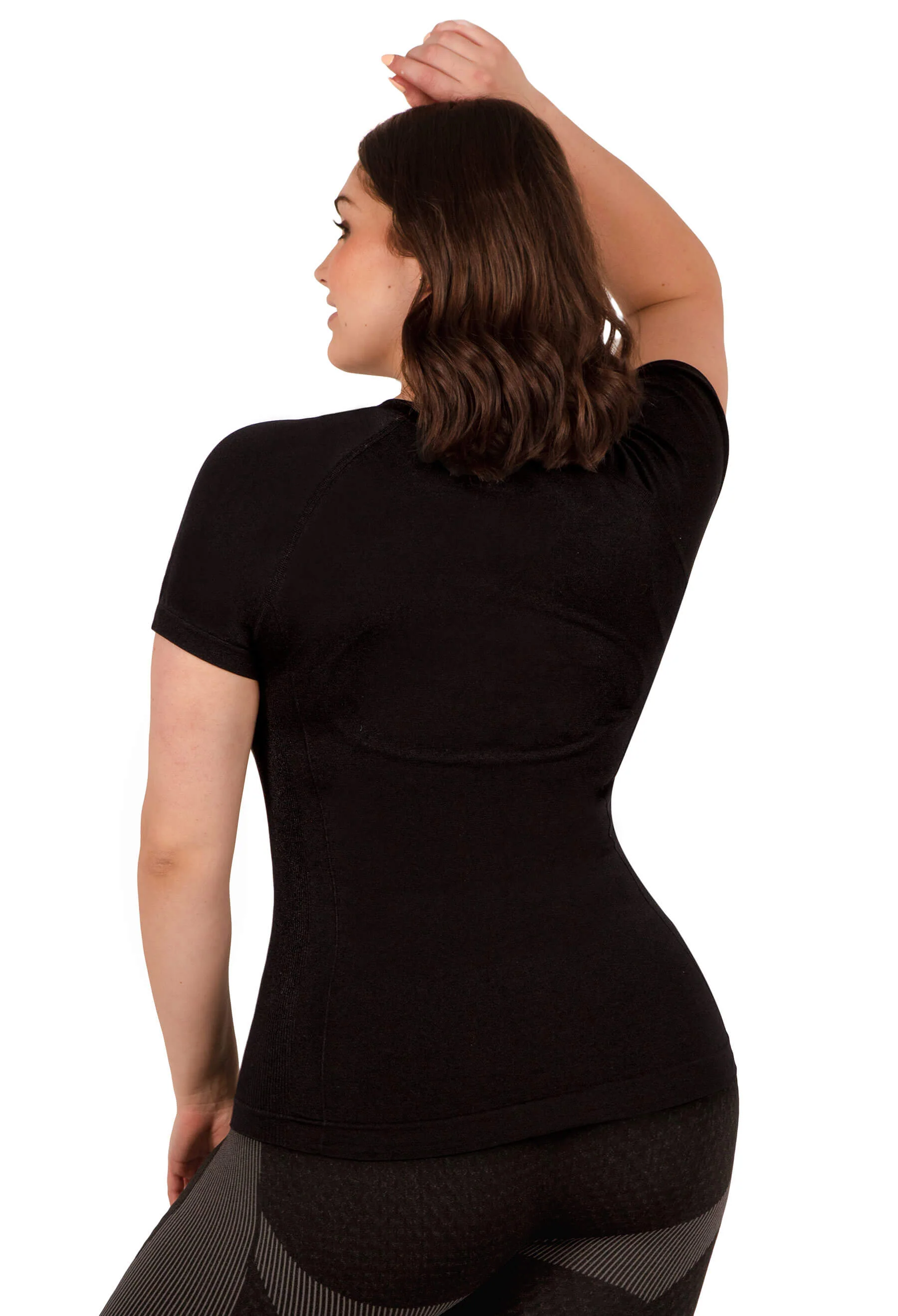 Seamless Short Sleeve Activewear Tee - Image 3