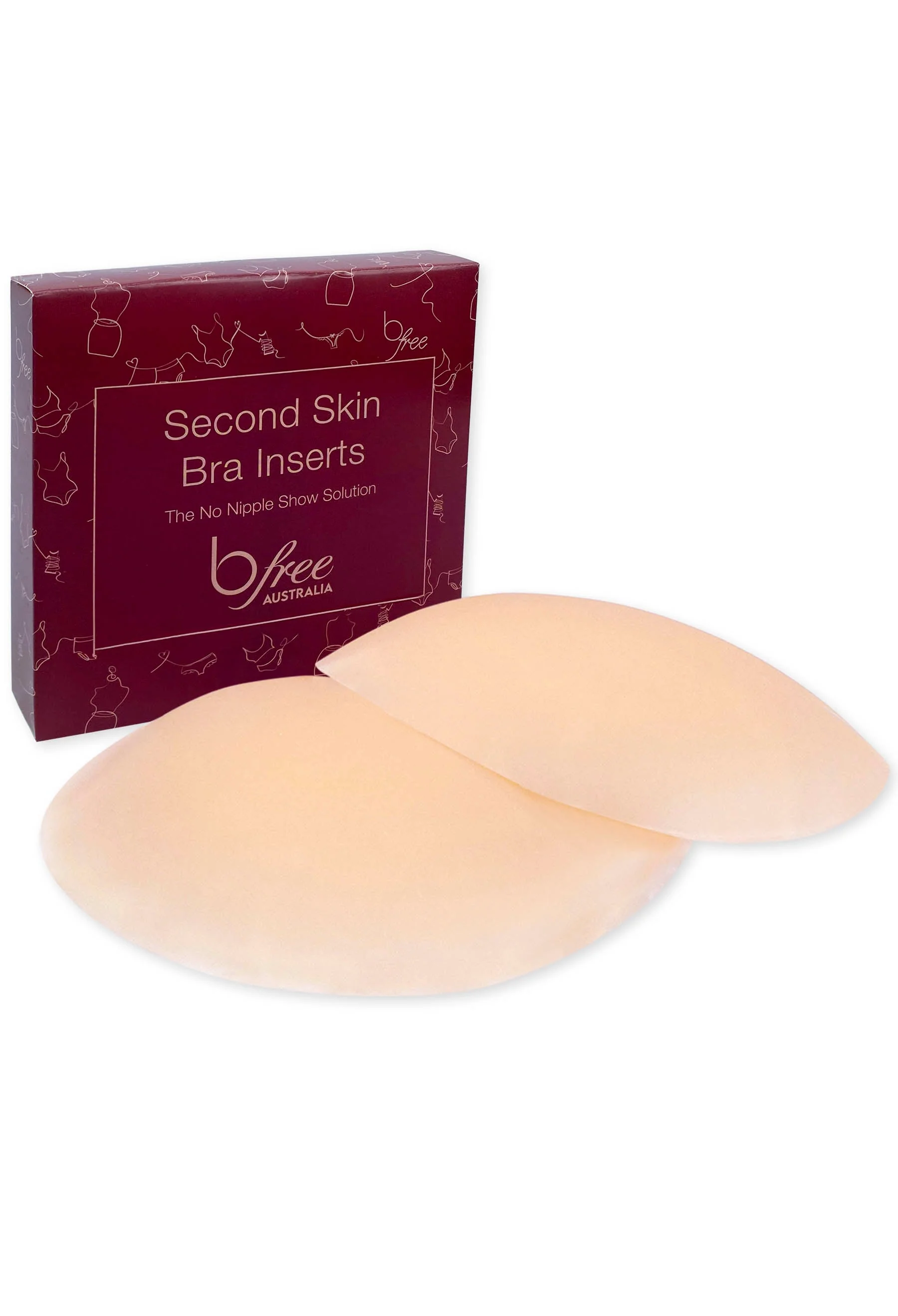 Sleek Bandeau Top with Silicone Bra Pads Set - Image 11