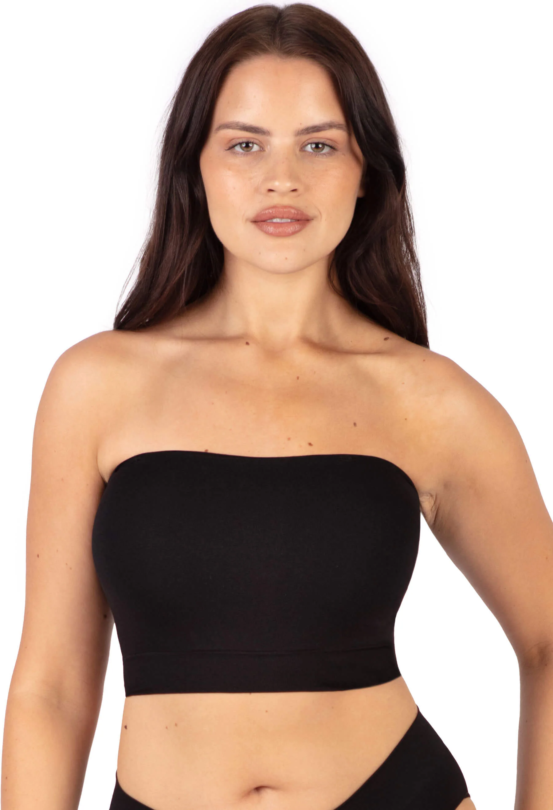 Sleek Bandeau Top with Silicone Bra Pads - Image 8