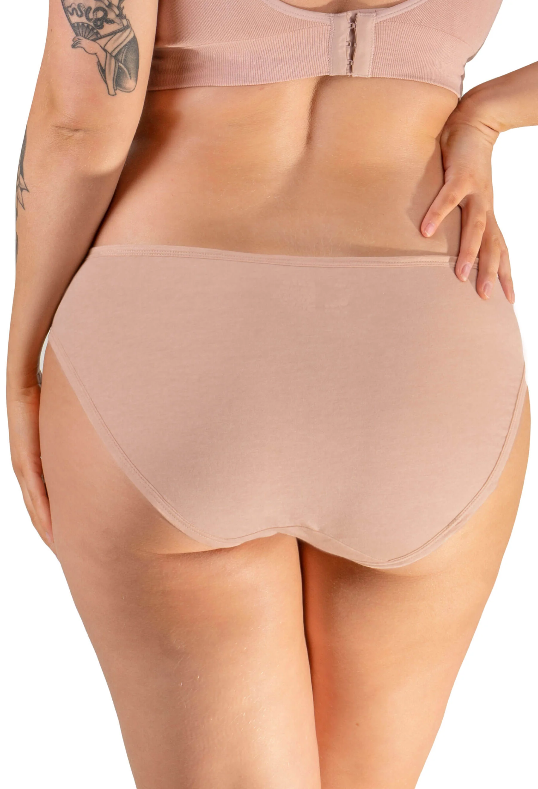 Superfine 100% Cotton Bikini - 7 Pack - Image 3