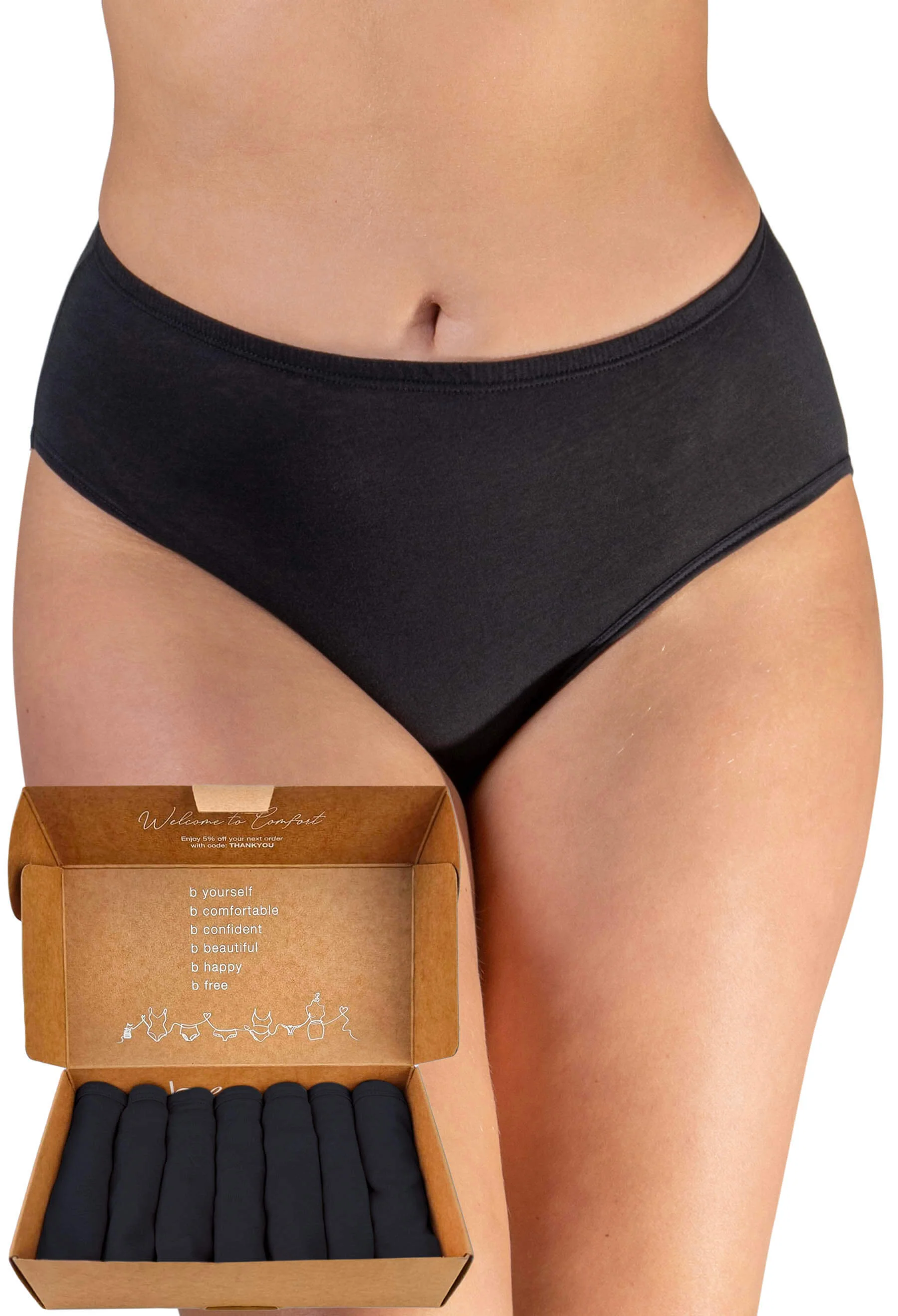 Superfine 100% Cotton High Cut - 7 Pack - Image 6