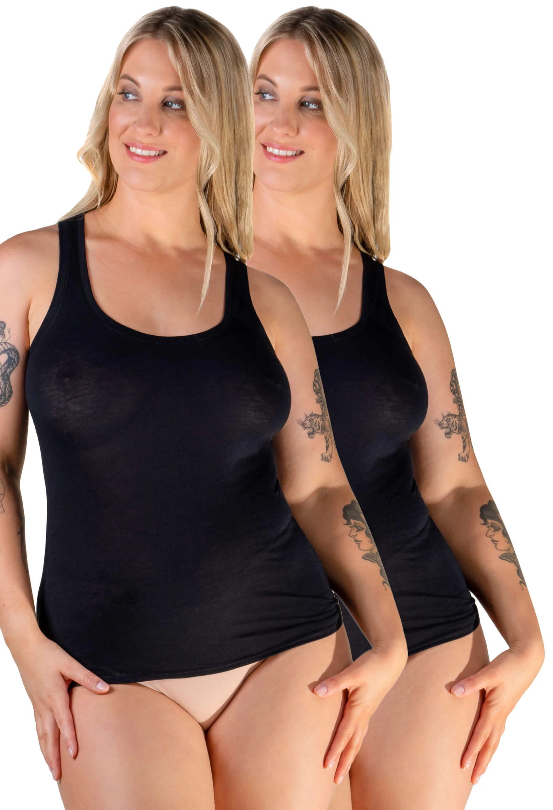 Superfine﻿ 100% Cotton Tank Top - 2 Pack﻿ - Image 6